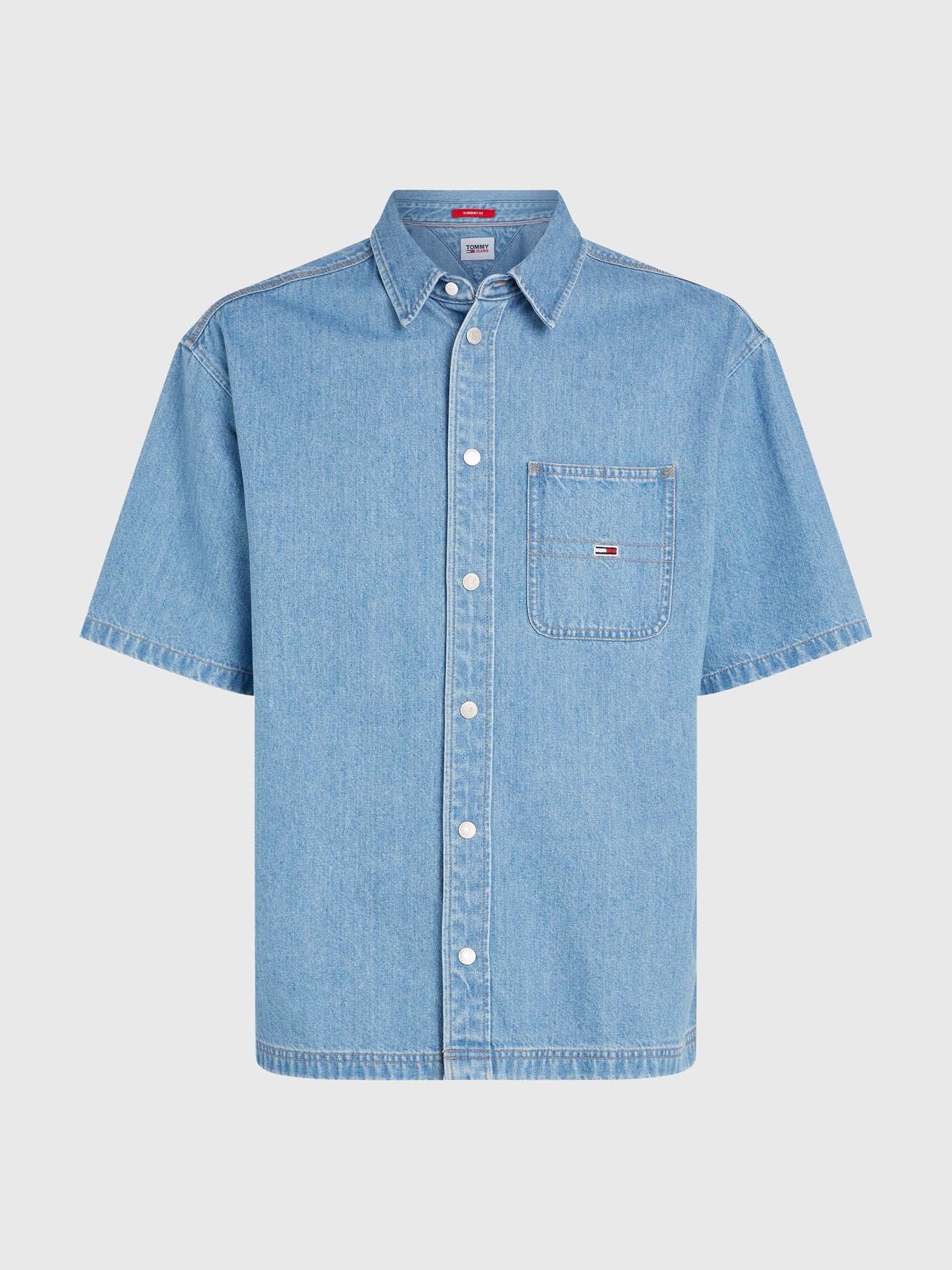 Sobrecamisa Denim Oversize Azul Tommy Jeans-4