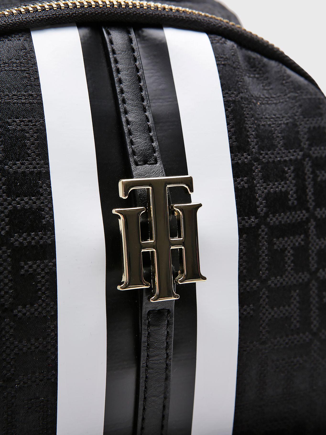 Mochila Diseño Jacquard Con Logo Negro Tommy Hilfiger-4
