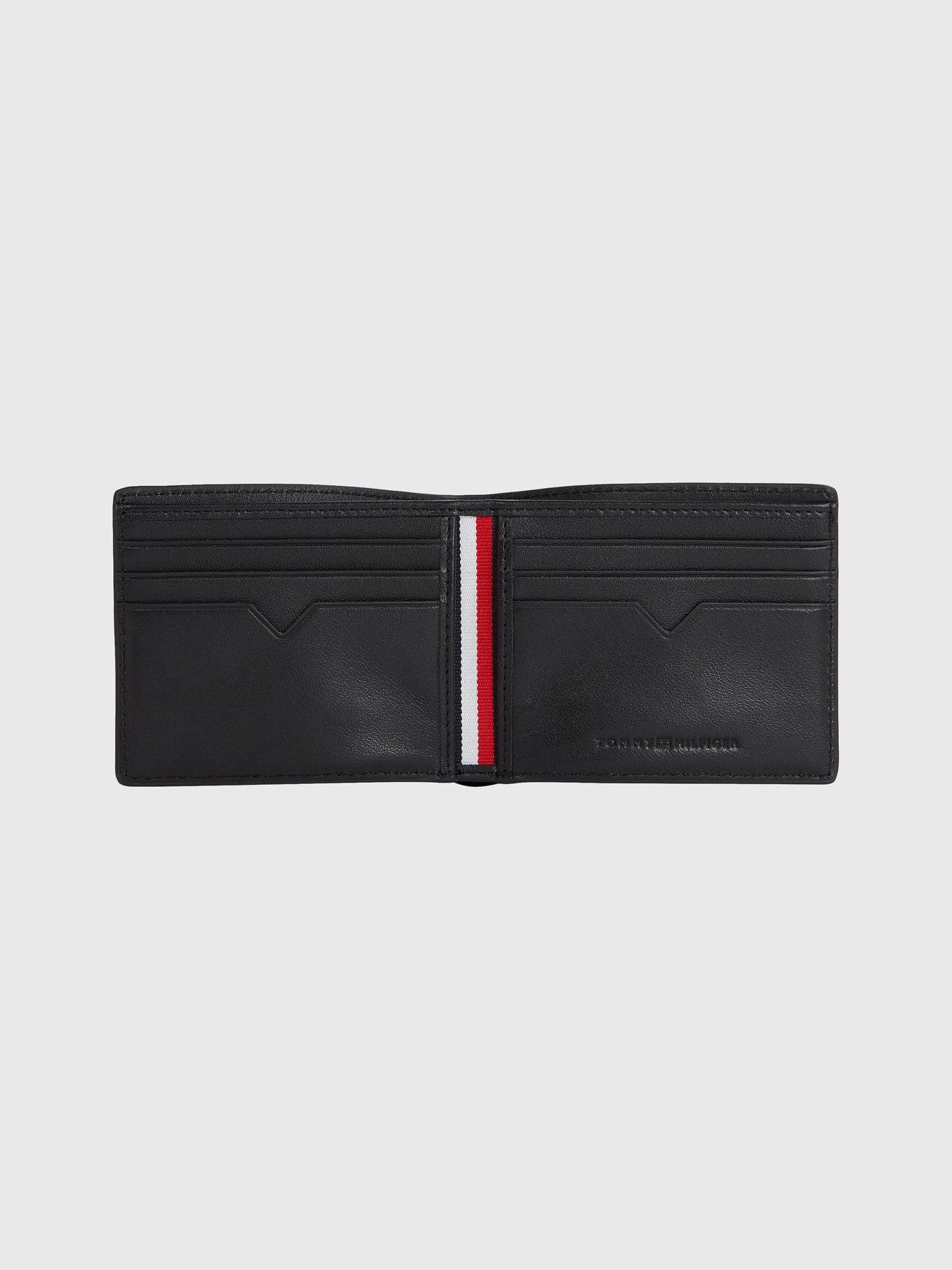 Billetera Modern De Cuero Negro Tommy Hilfiger-2
