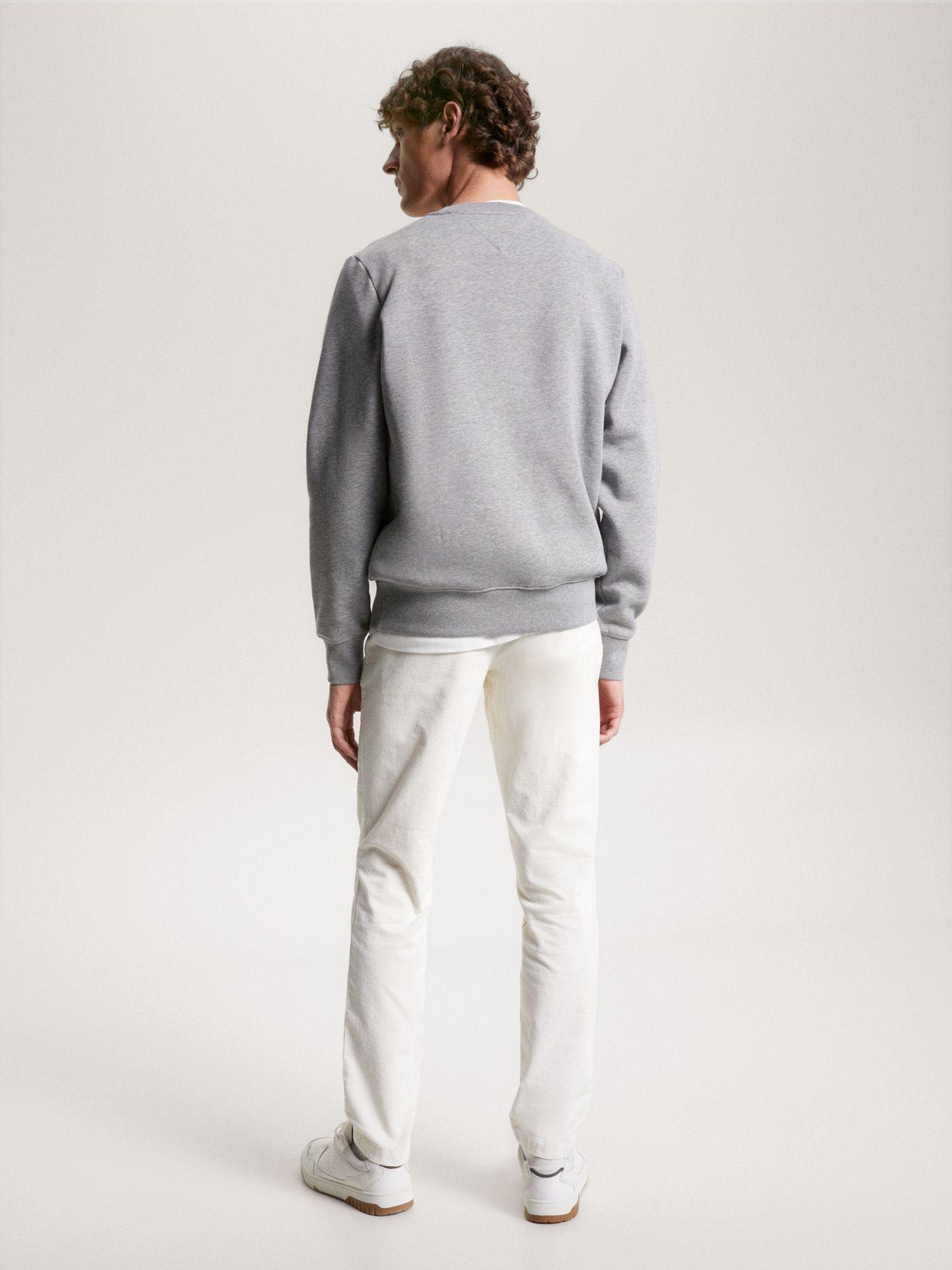 Polerón C-Neck Con Logo Estampado Gris Tommy Hilfiger-2