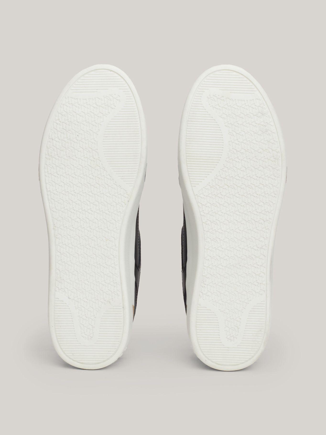 Zapatillas Feminine Court Con Logo Negro Tommy Hilfiger-3