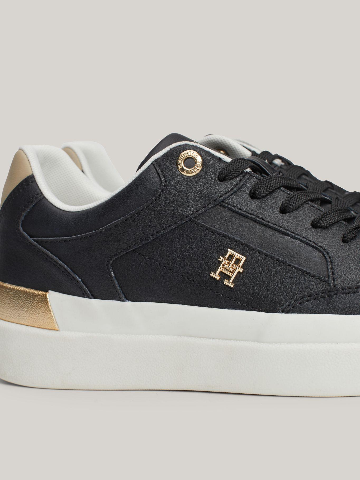 Zapatillas Feminine Court Con Logo Negro Tommy Hilfiger-6