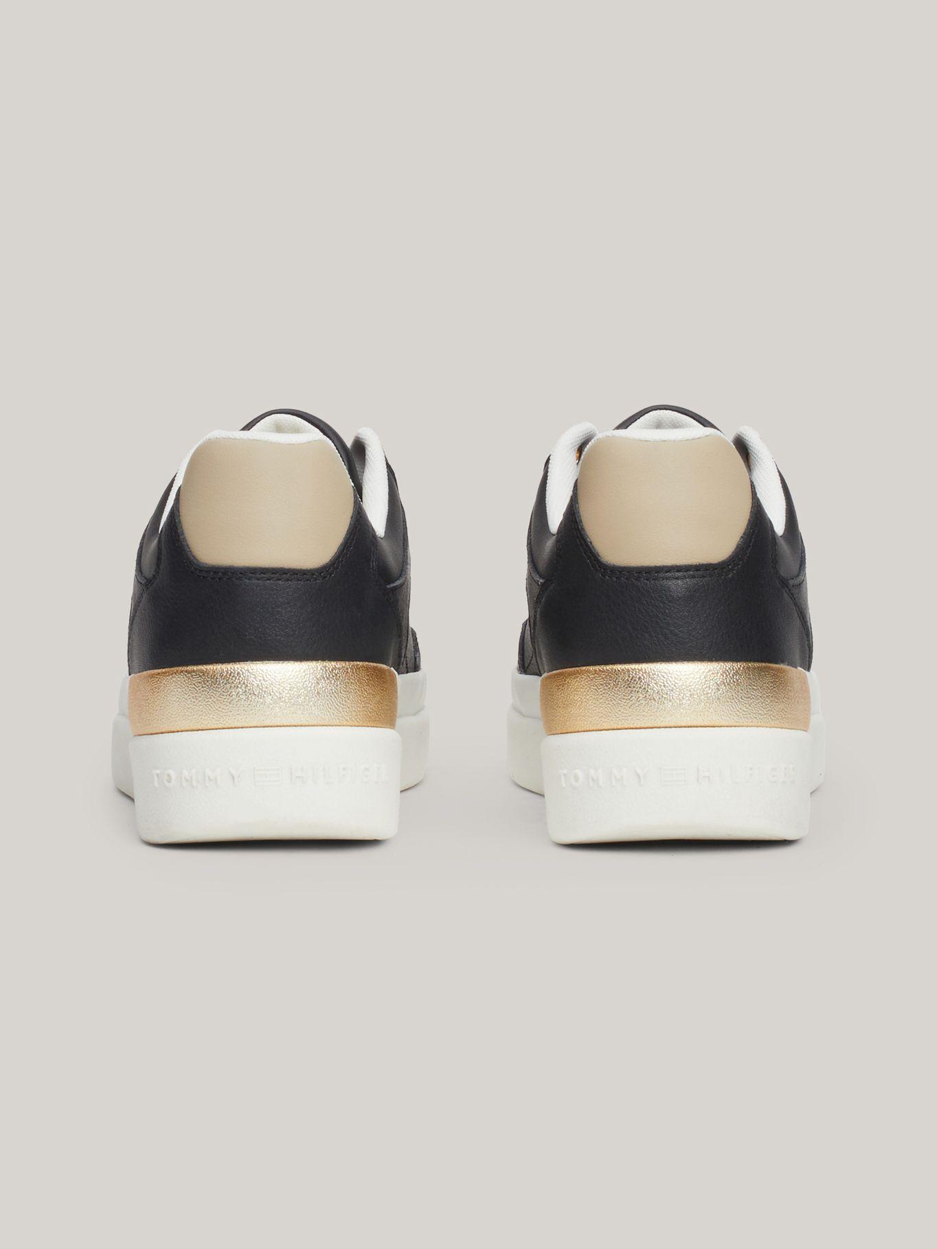 Zapatillas Feminine Court Con Logo Negro Tommy Hilfiger-7
