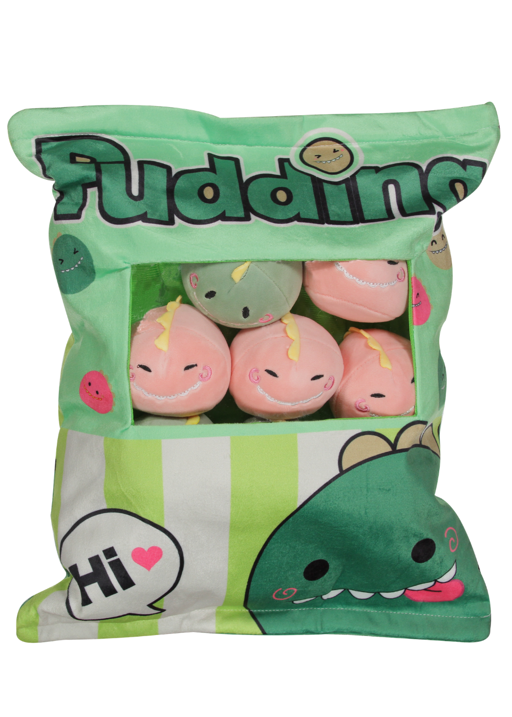 Almohada rellena de peluches dinosaurio-0