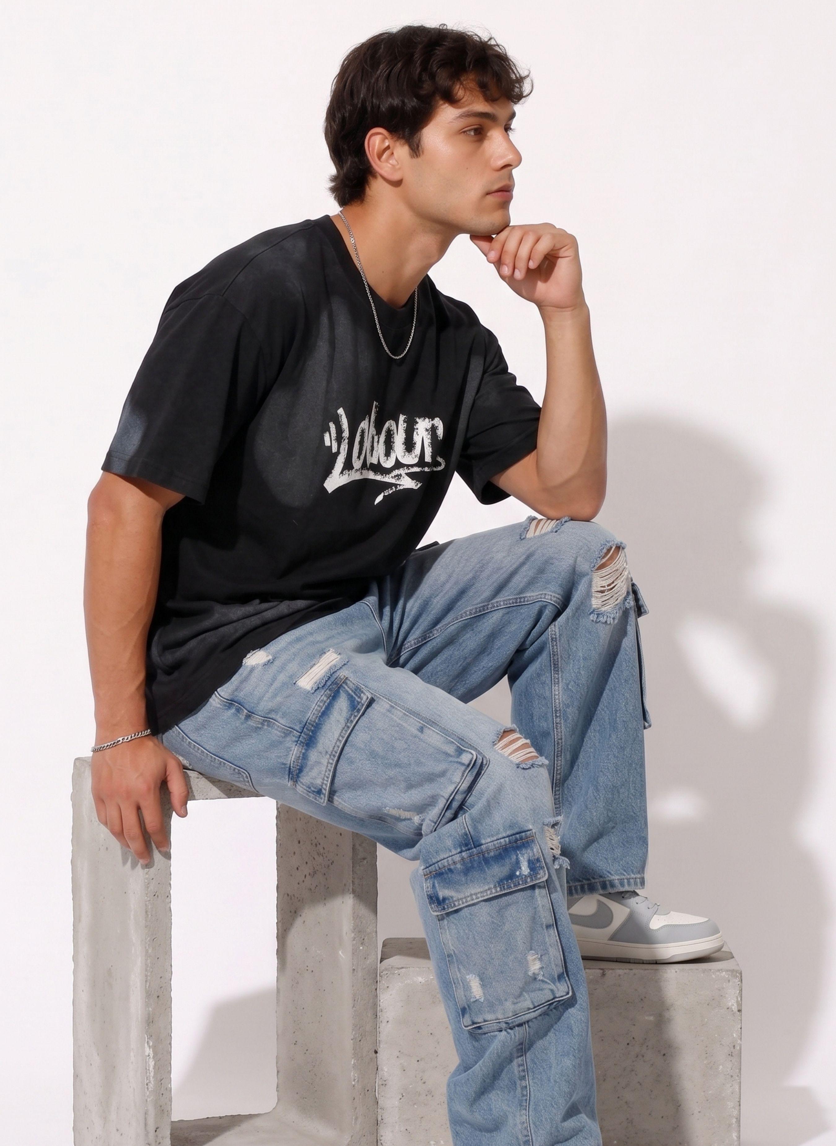 Polera Oversize Diseños Urbanos Hombre-2