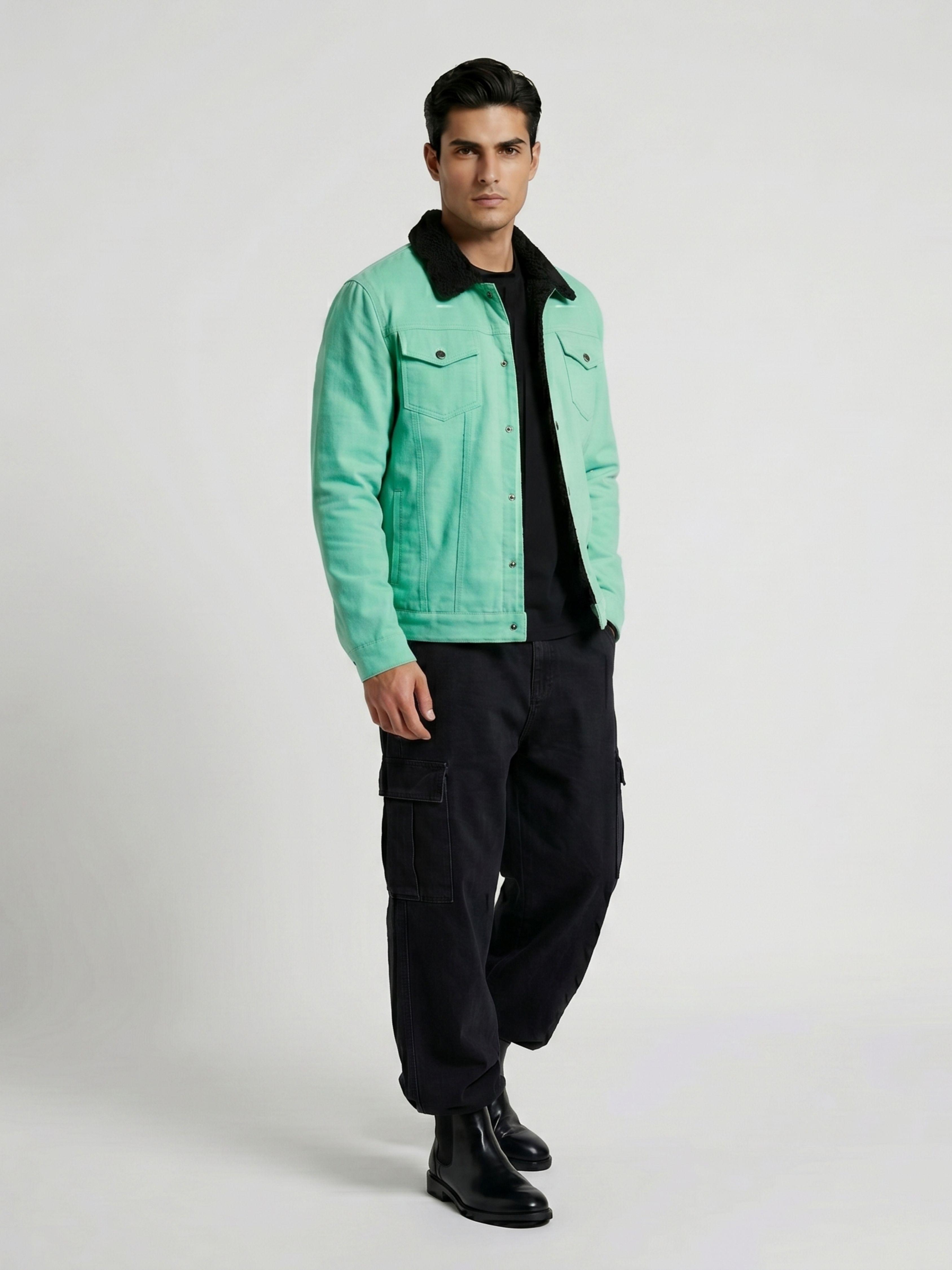 Chaqueta Nacional Forrada Polar Hombre Bossy-1