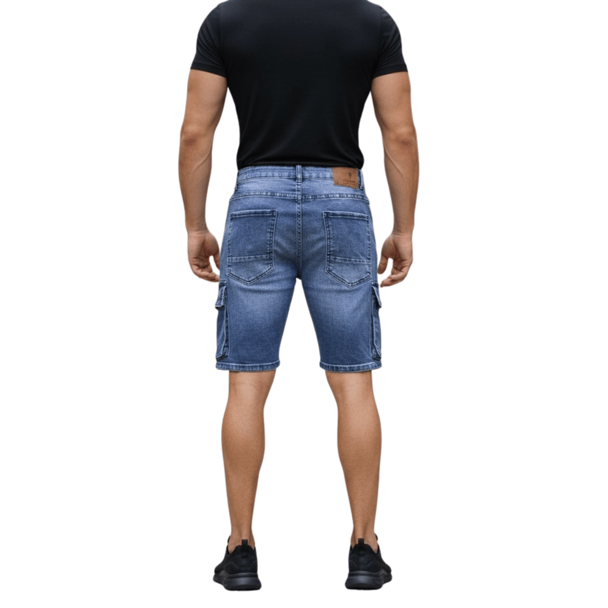 Short Jeans Cargo Hombre Romeo-2