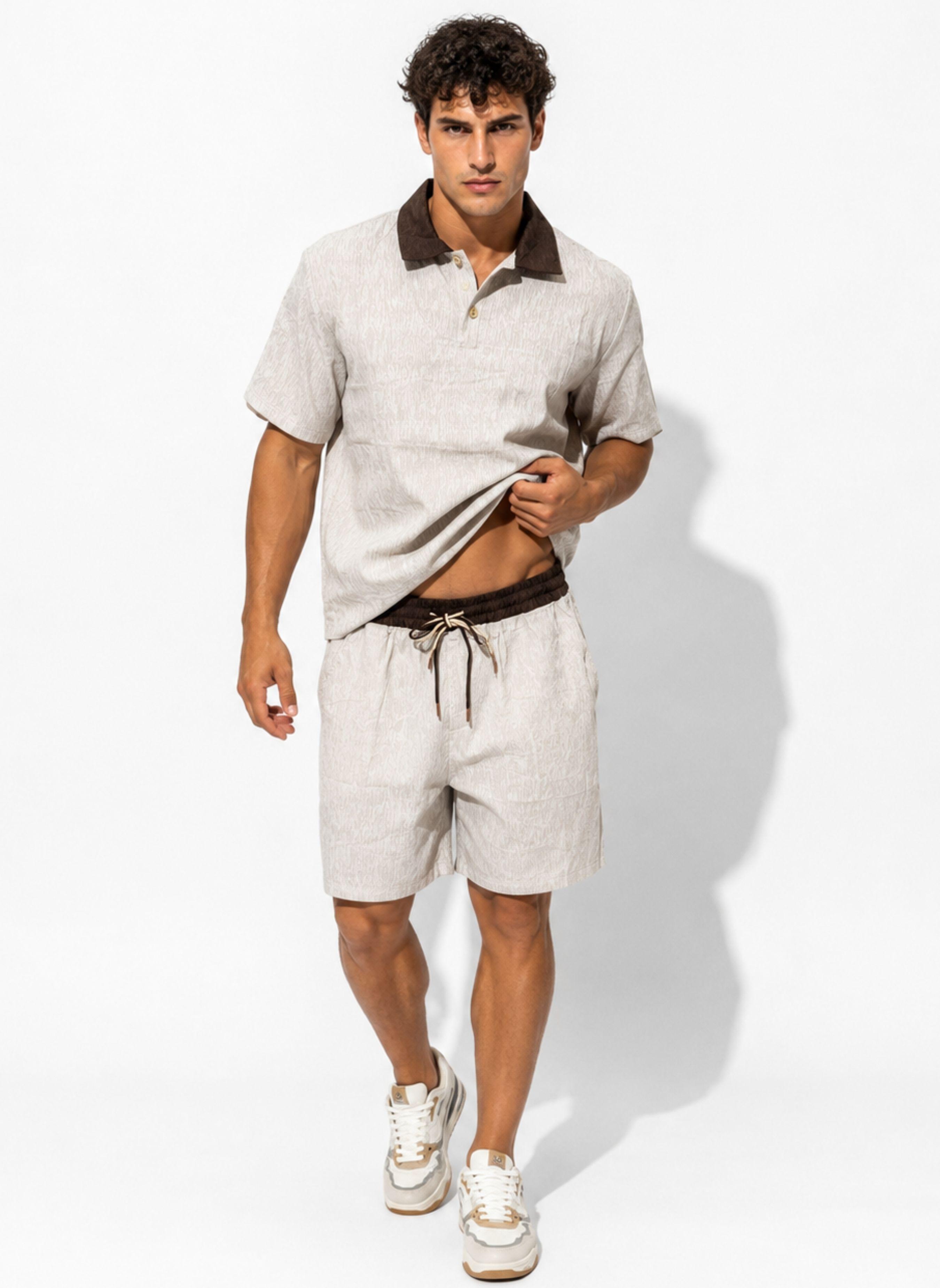 Conjunto Polo Y Short Hombre Bali-0