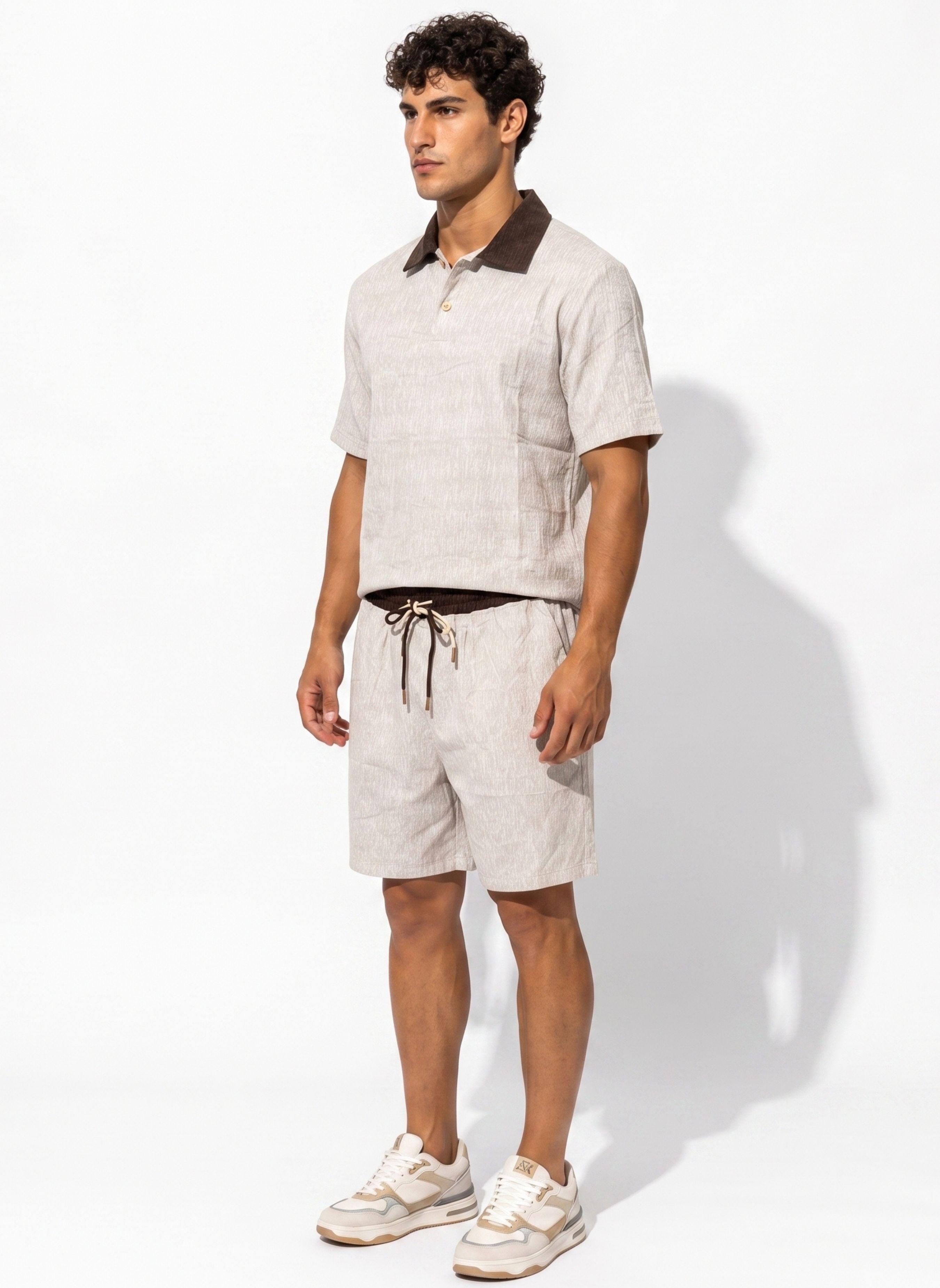 Conjunto Polo Y Short Hombre Bali-1