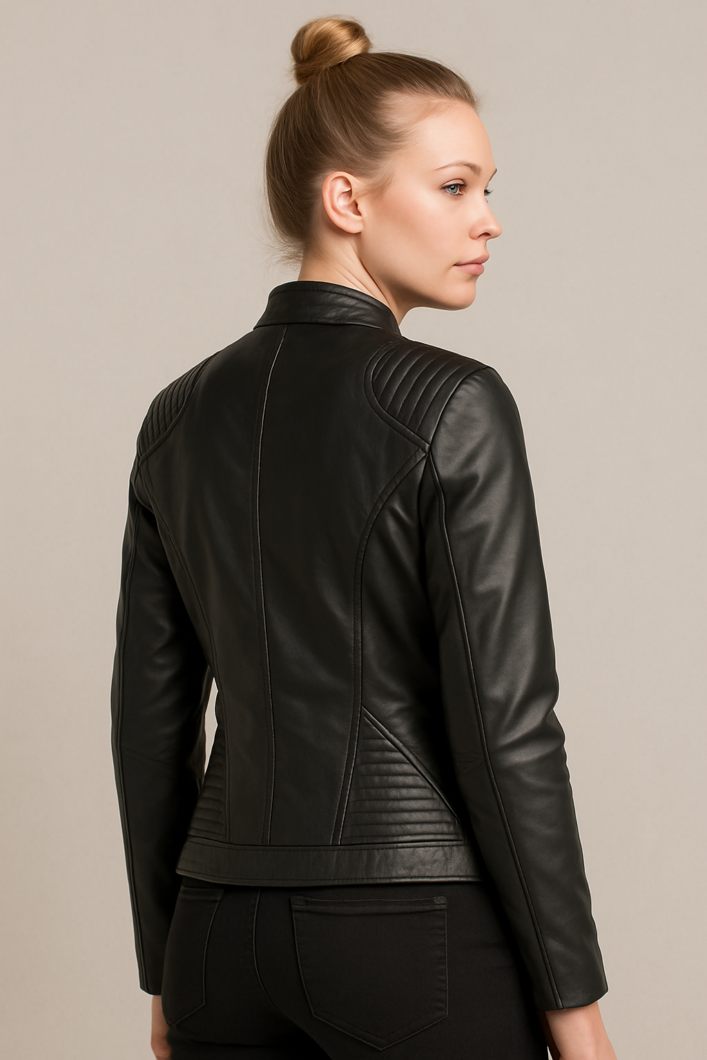 Chaqueta Ecocuero Olimpus Mujer-2