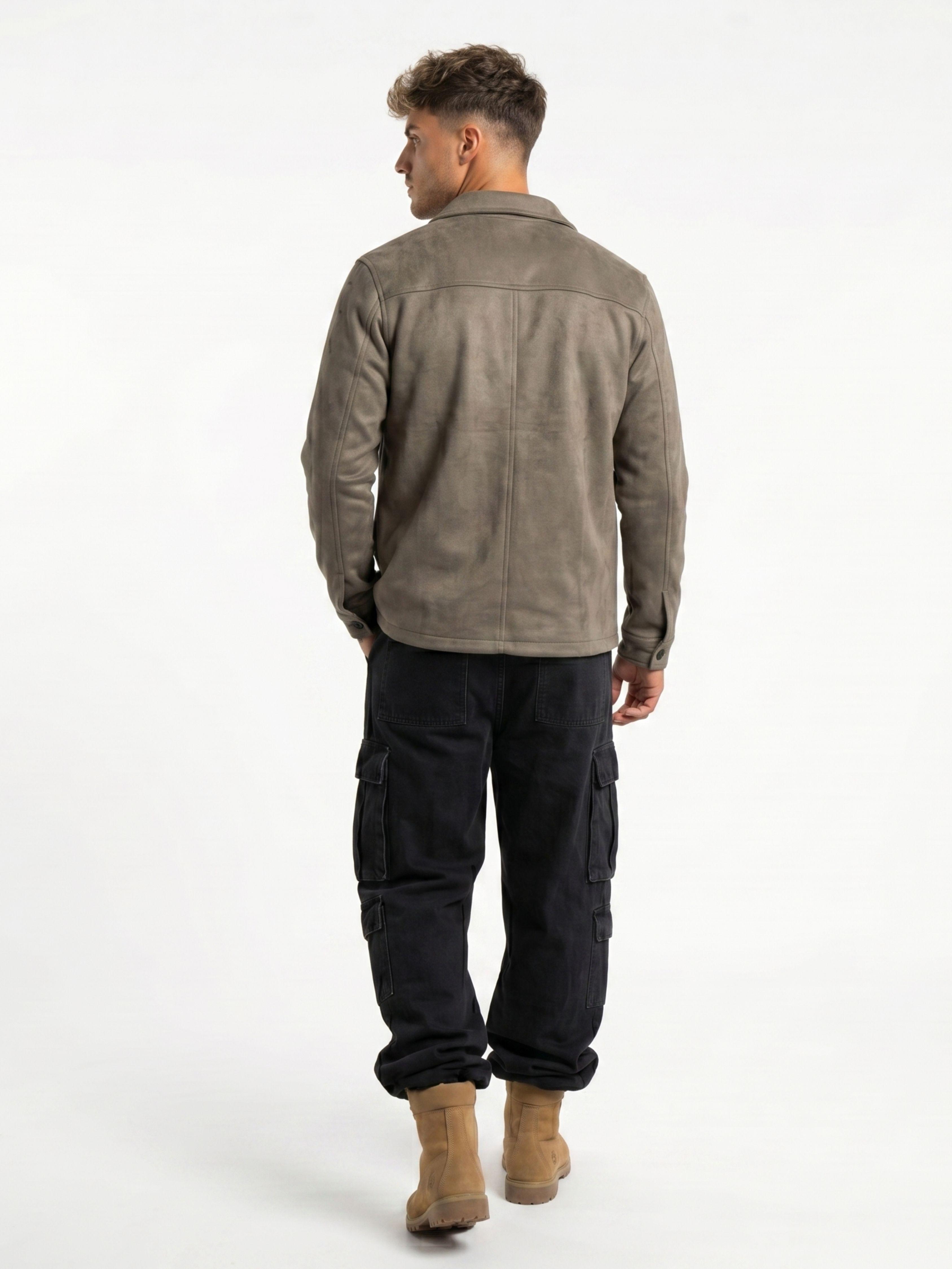 Chaqueta Sobrecamisa Gamuza Soft Hombre Fabrizio-2