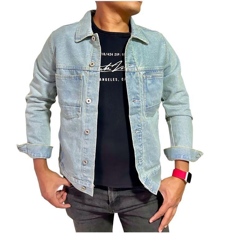 Chaqueta Mezclilla Opulence Man Hombre-0