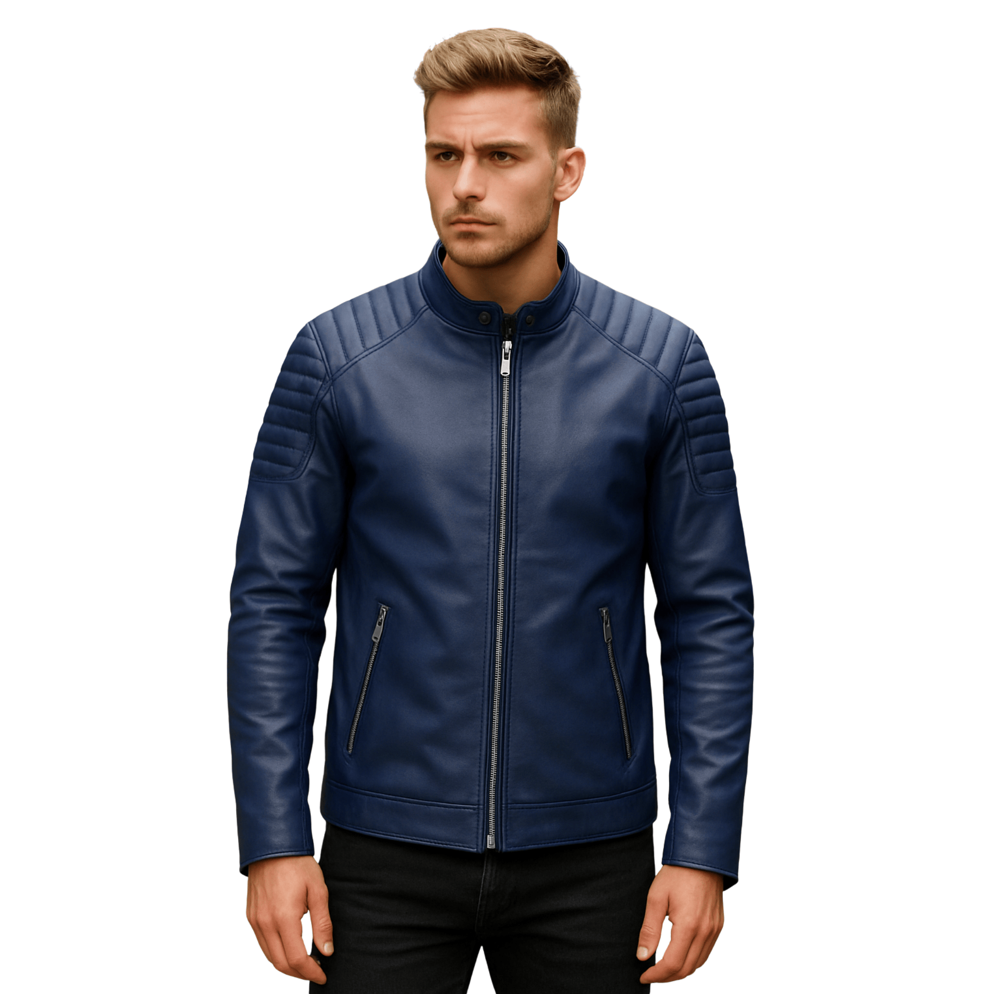 Chaqueta Ecocuero Soft Berlin Hombre-1