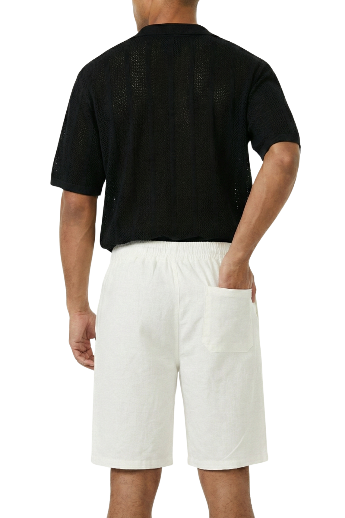 Short Fresco Lino Grueso Hombre-2