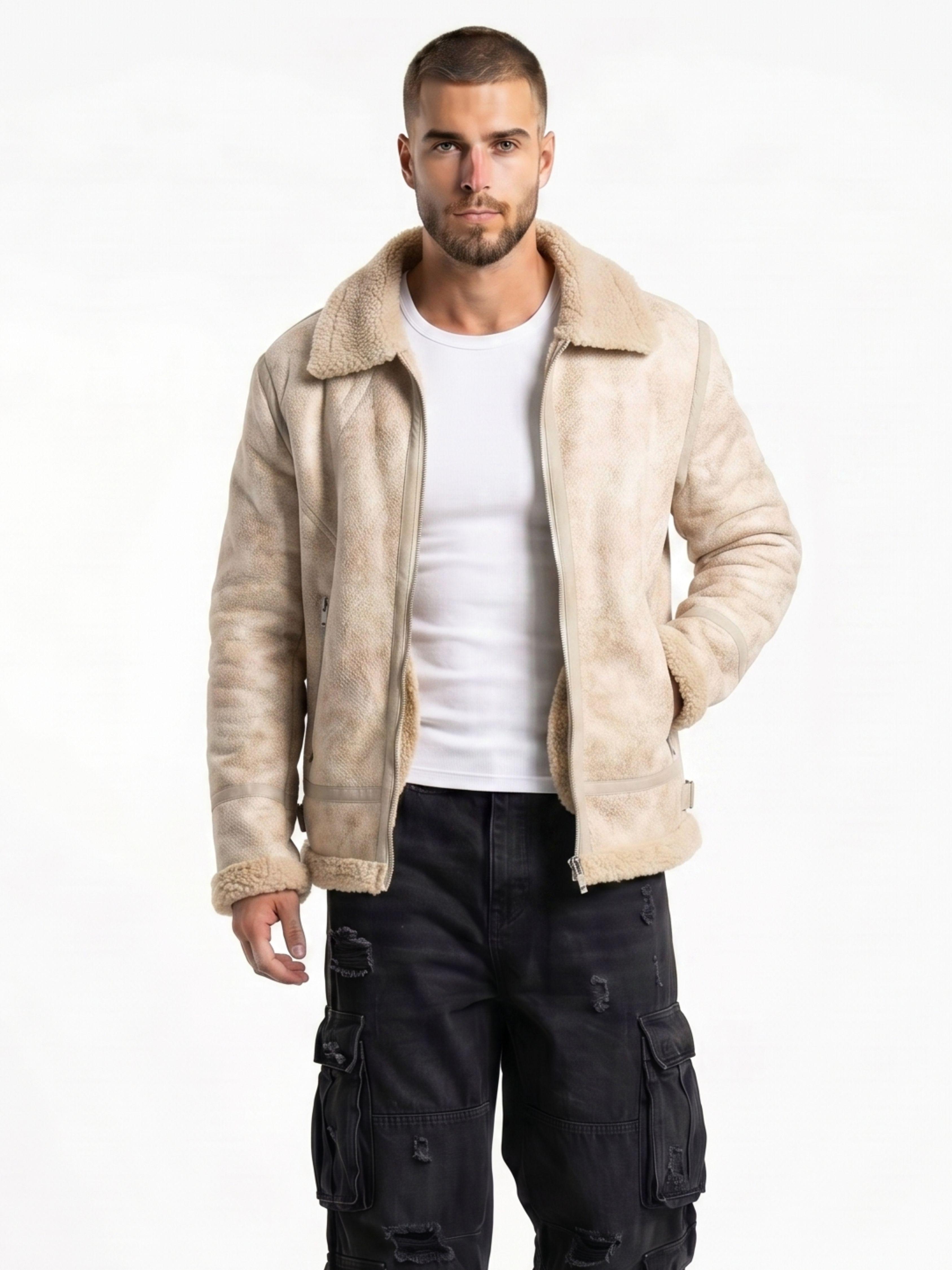 Chaqueta Ecocuero Grecia Hombre-0