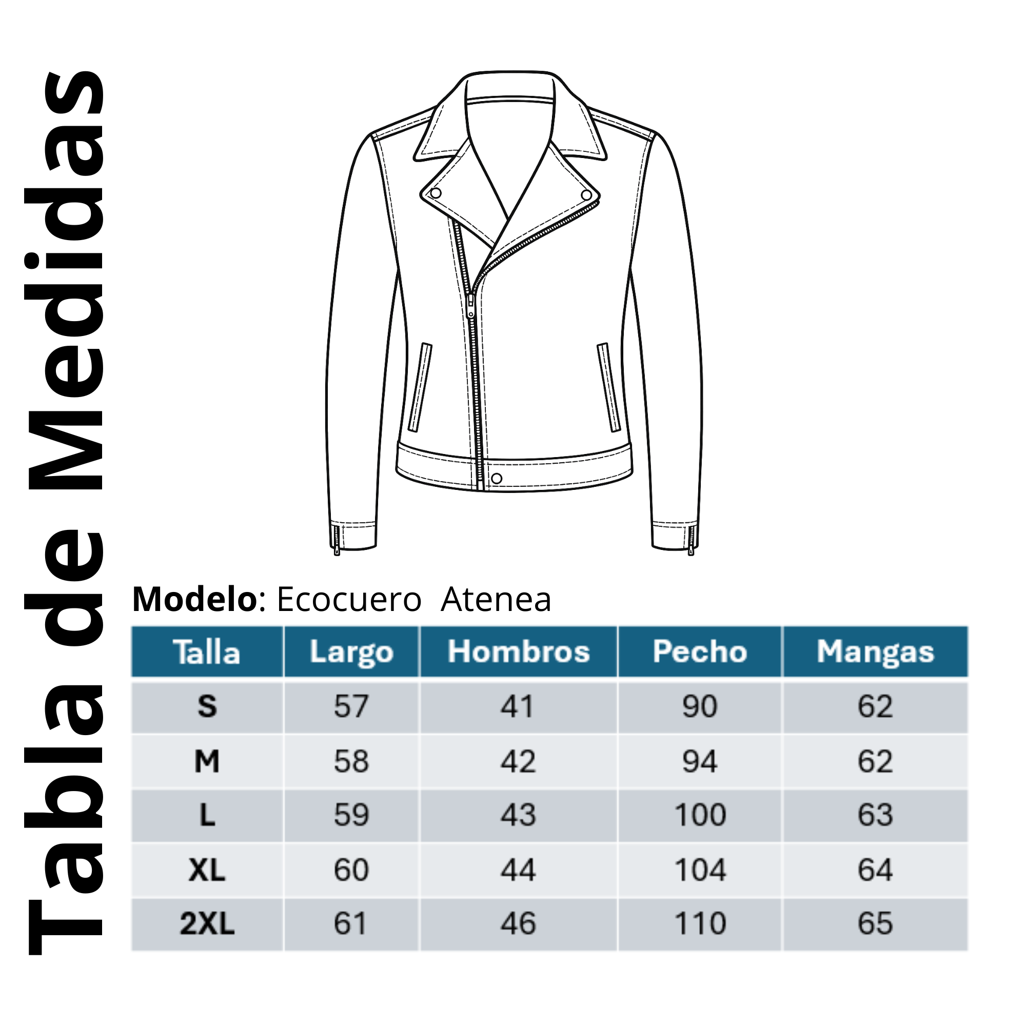 Chaqueta Ecocuero Aviadora Mujer Atenea-2