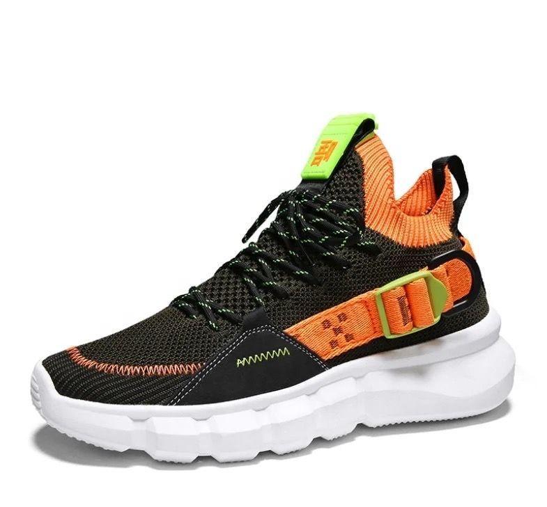 Zapatilla Urbana Broche Hombre Orange-0
