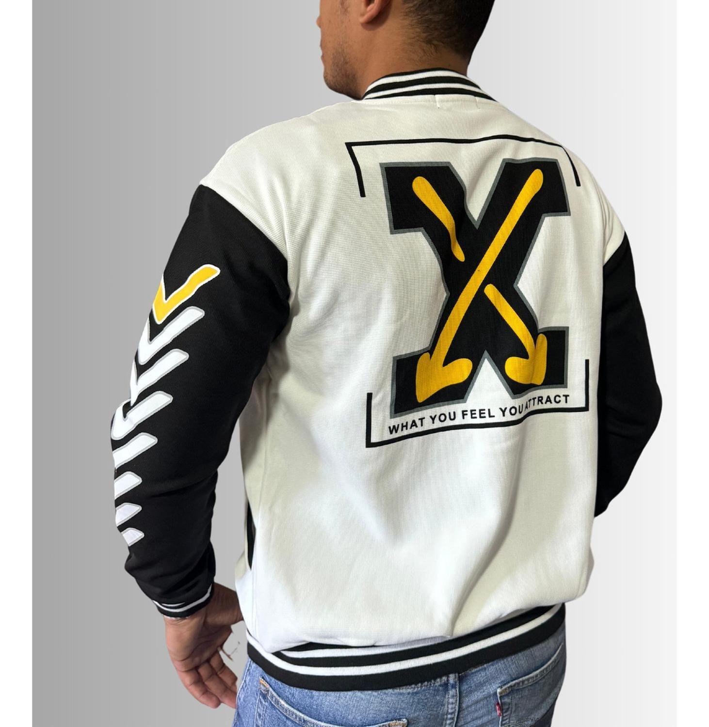 Sweater Poleron Baseball Smile Hombre-2