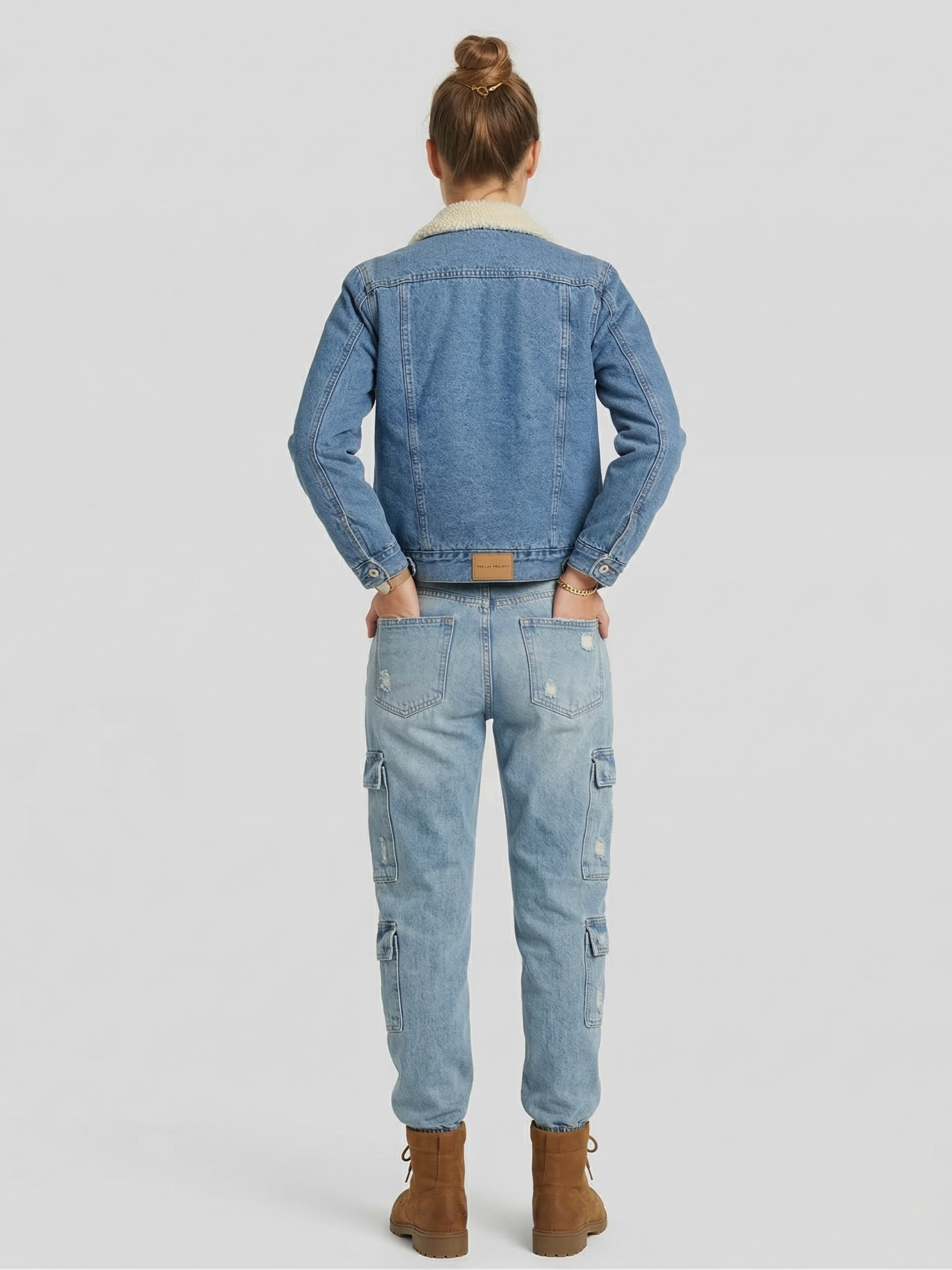 Chaqueta Mezclilla Jeans Chiporro Mujer -2