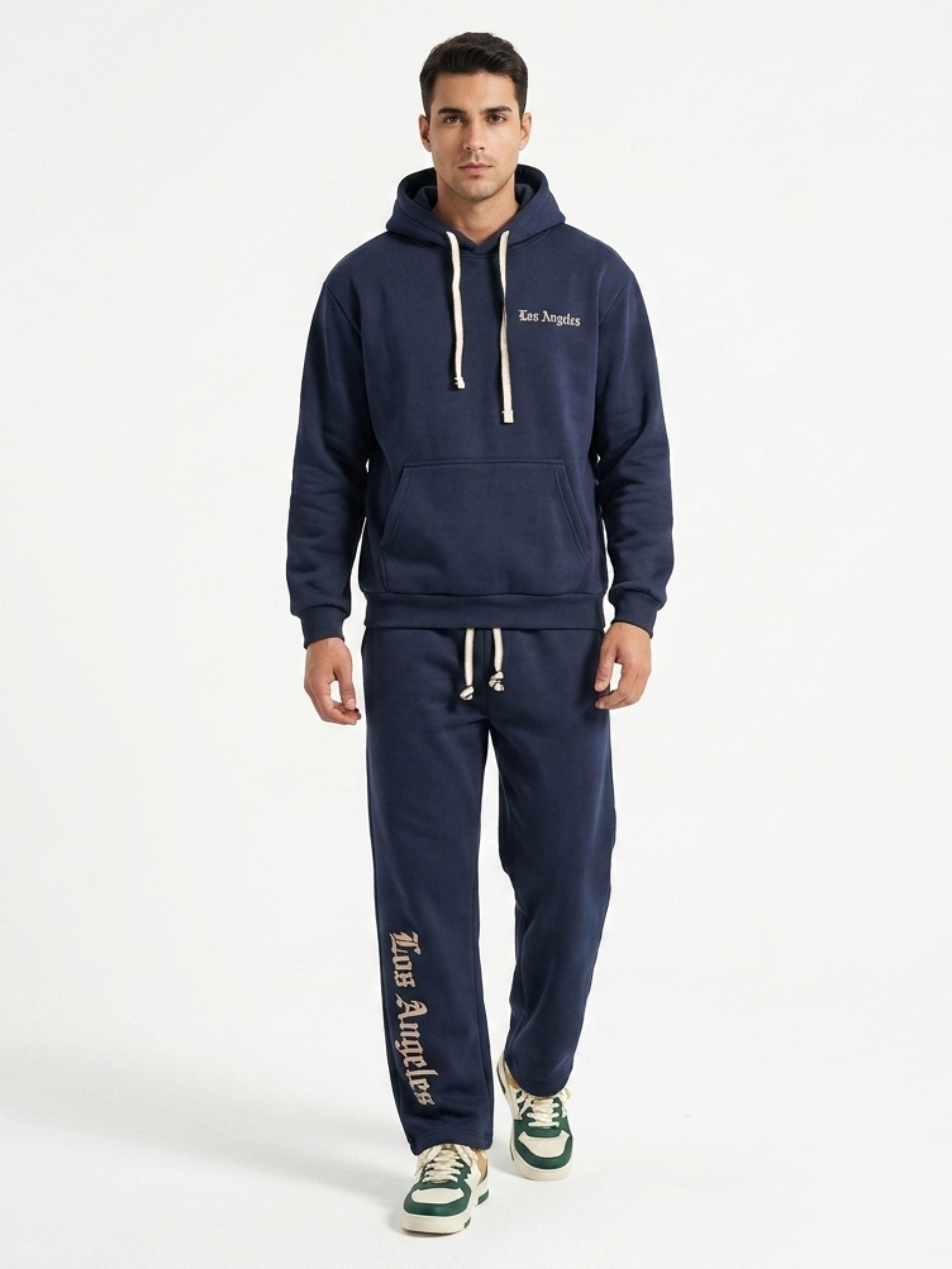 Conjunto Suéter Y Buzo Hombre Urbano Forro Polar-0