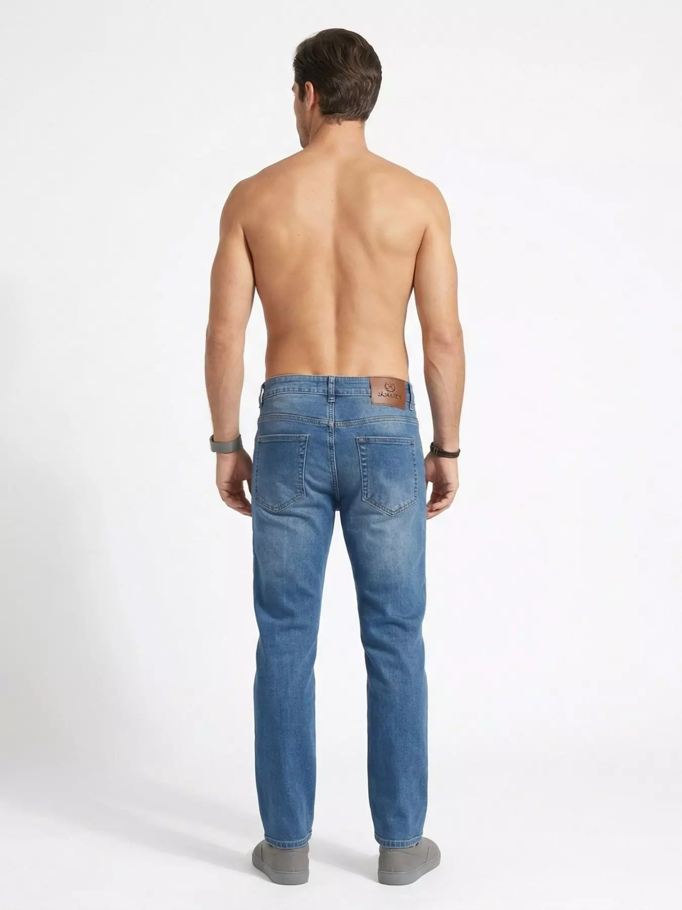 Pantalon Jeans Termico Regular Hombre-2