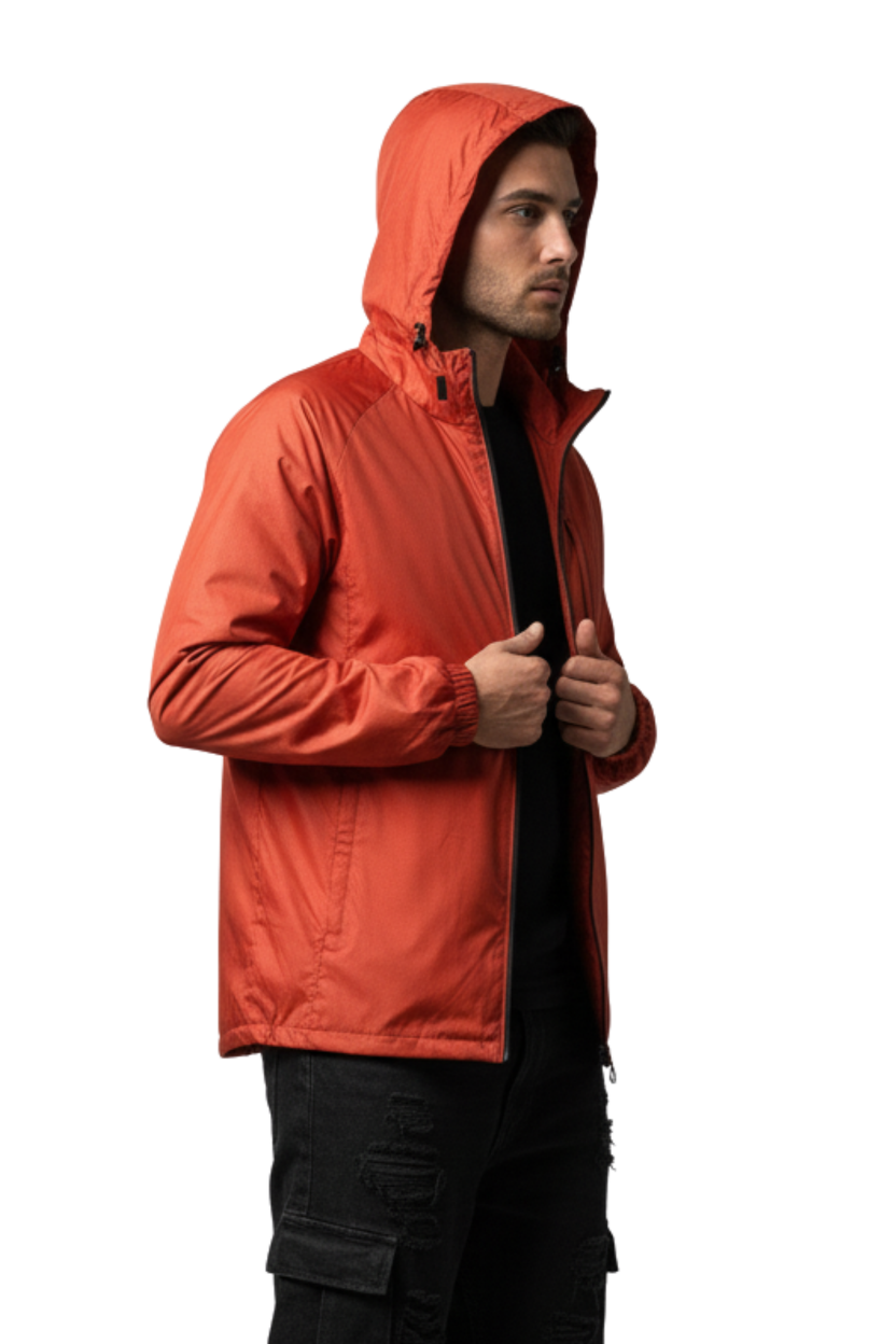 Chaqueta Cortaviento Impermeable Hombre-2
