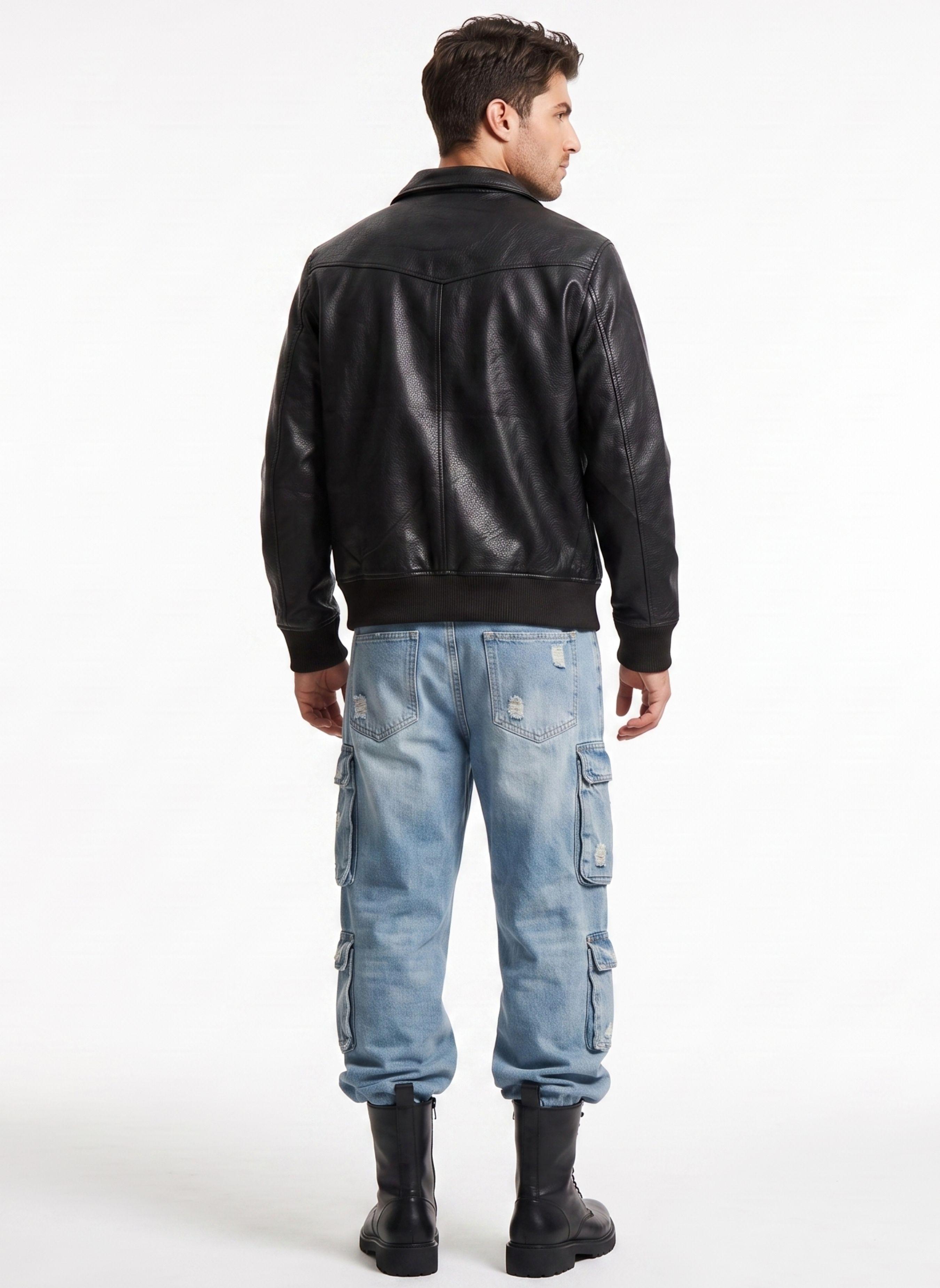 Chaqueta Ecocuero Soft Hombre Mathew-2