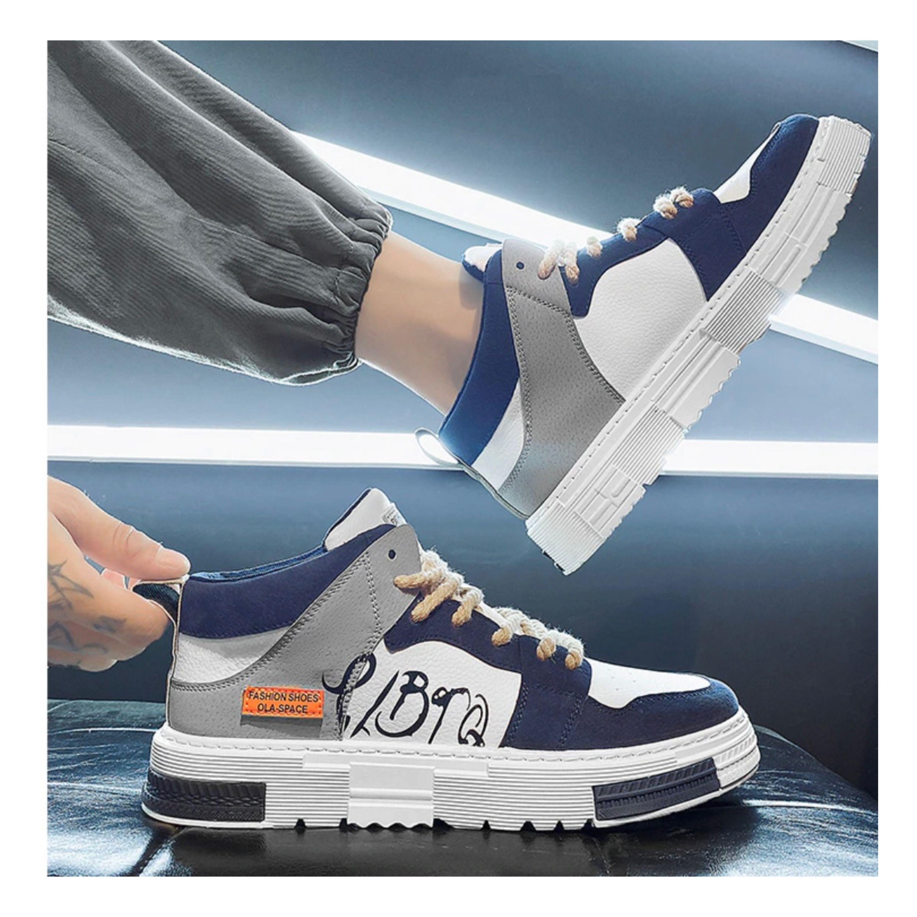 Zapatilla Urbana LQ Man Hombre Azul-1