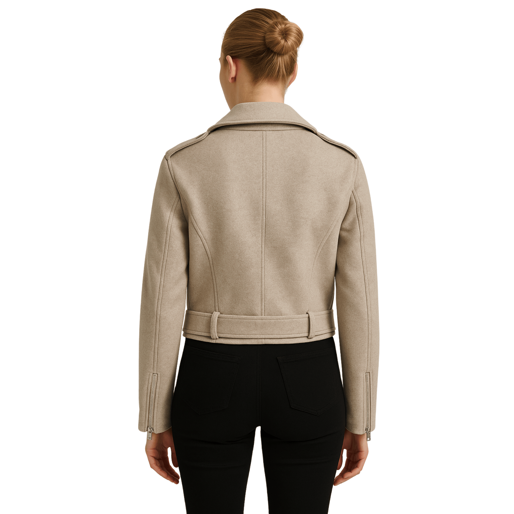 Chaqueta Siena Lana Gruesa Aviadora Mujer-2