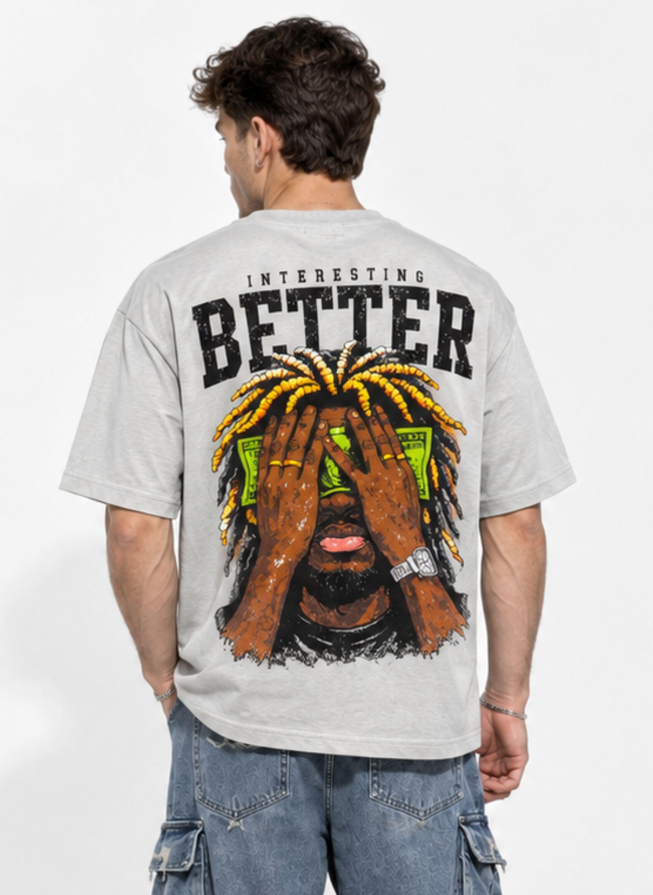 Polera Urbana Hombre Oversize Diseños Better-0