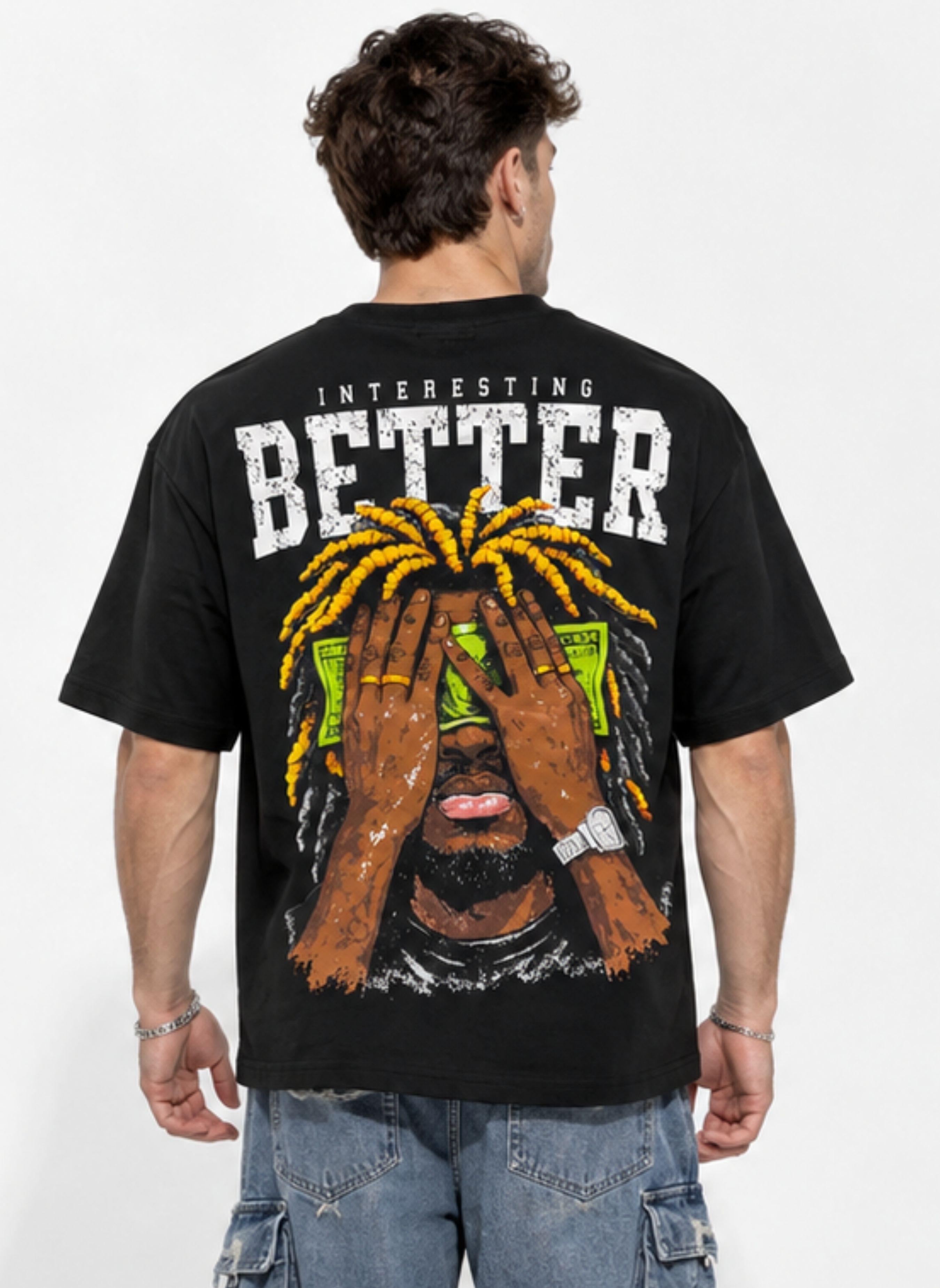 Polera Urbana Hombre Oversize Diseños Better-0