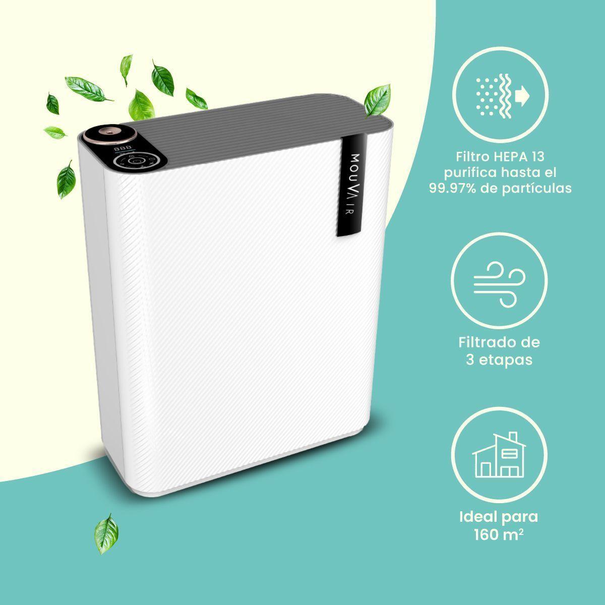 Purificador de Aire con humidificador Mouvair Calm-4