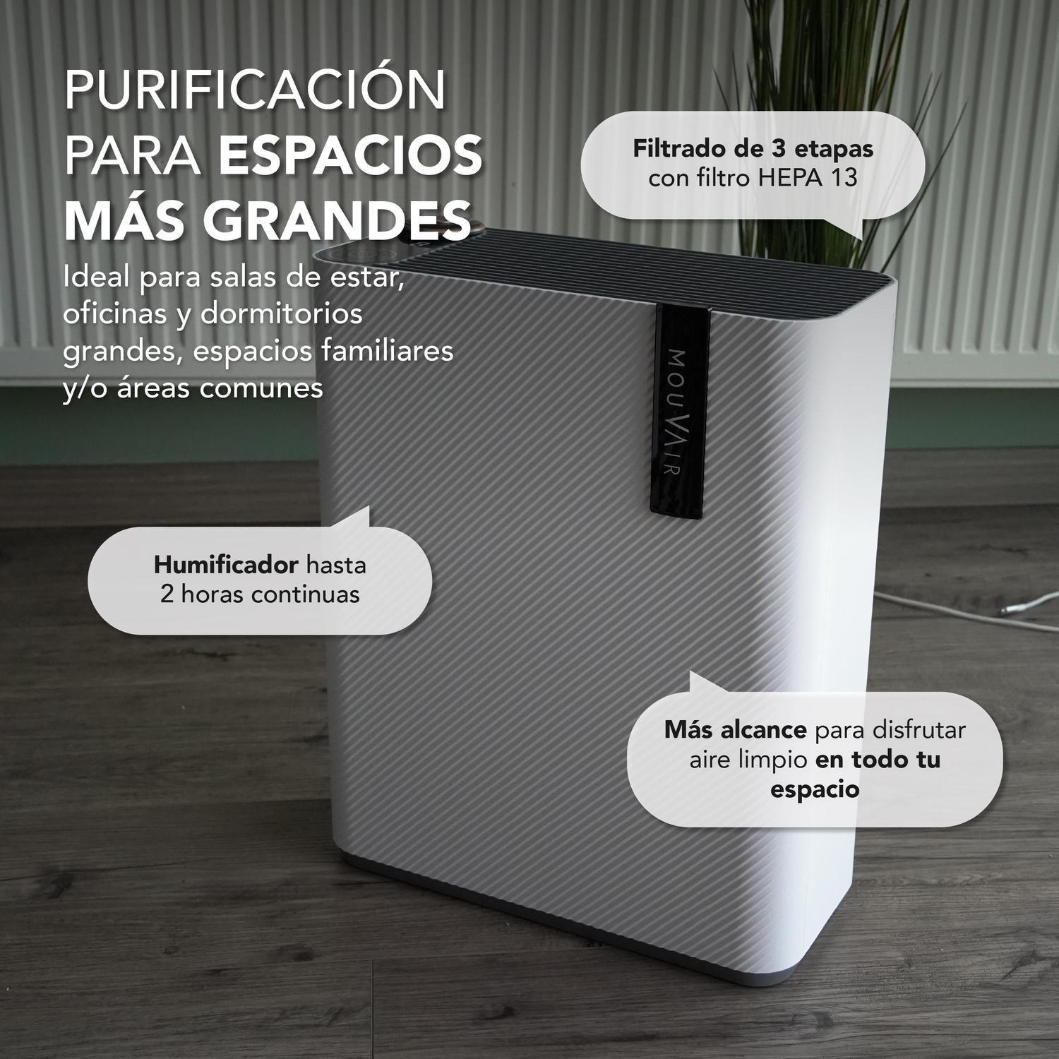 Purificador de Aire con humidificador Mouvair Calm-2