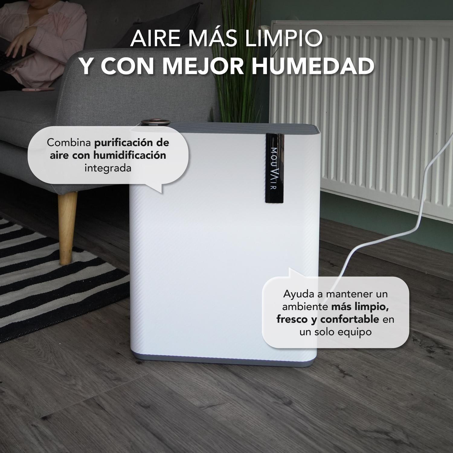 Purificador de Aire con humidificador Mouvair Calm-5