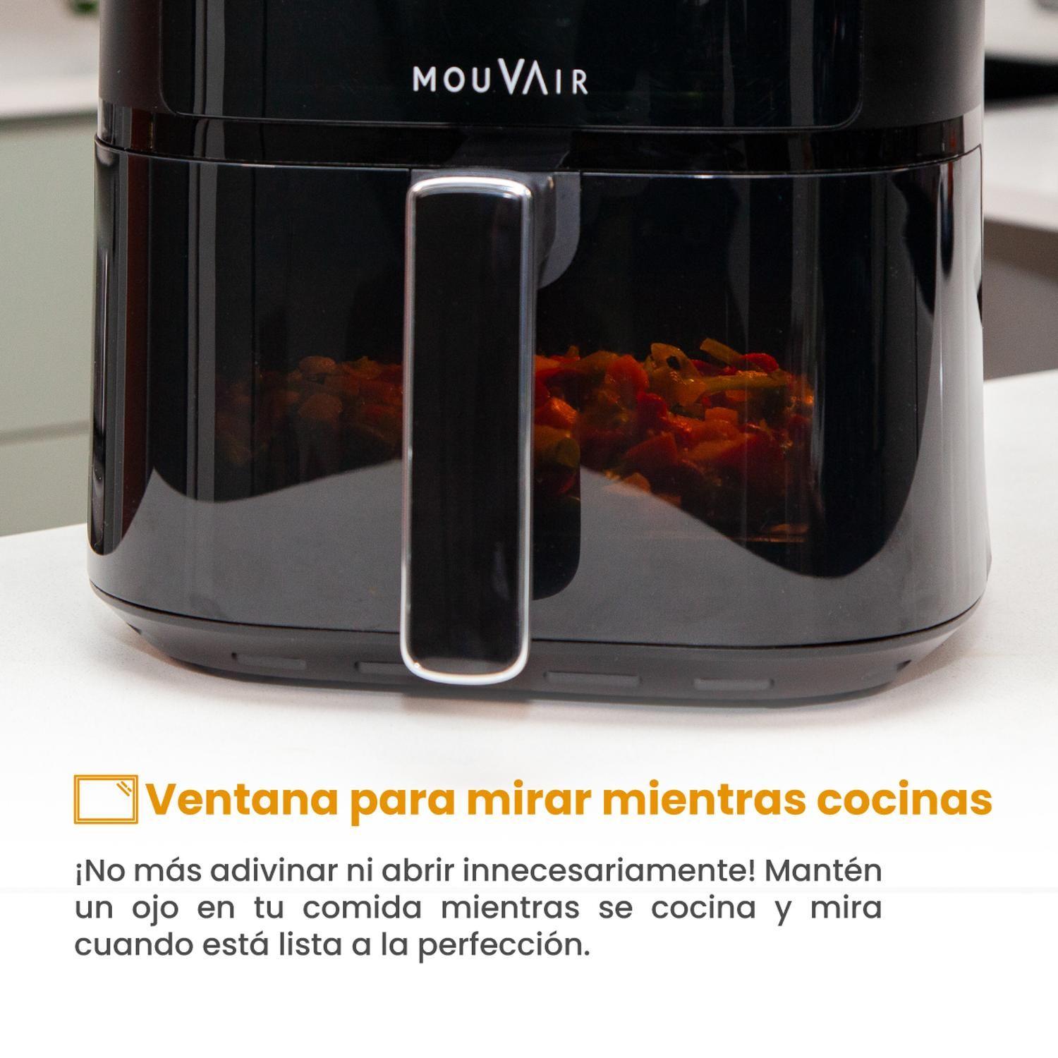 Pack Freidora Clear Fry 6L + Rociador de Aceite + Molde de Silicona-2