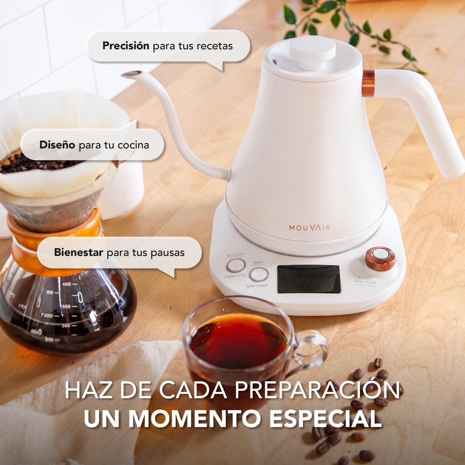 Hervidor Eléctrico Inteligente Cuello Cisne Mouvair Swan-7