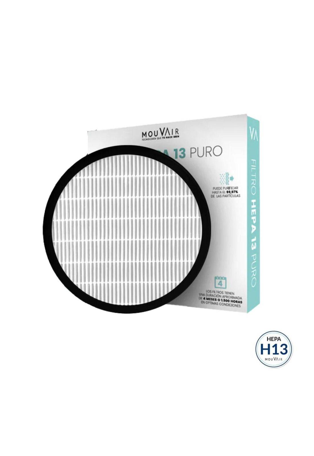 Pack De Filtros HEPA H13 Anual Mouvair Om-4