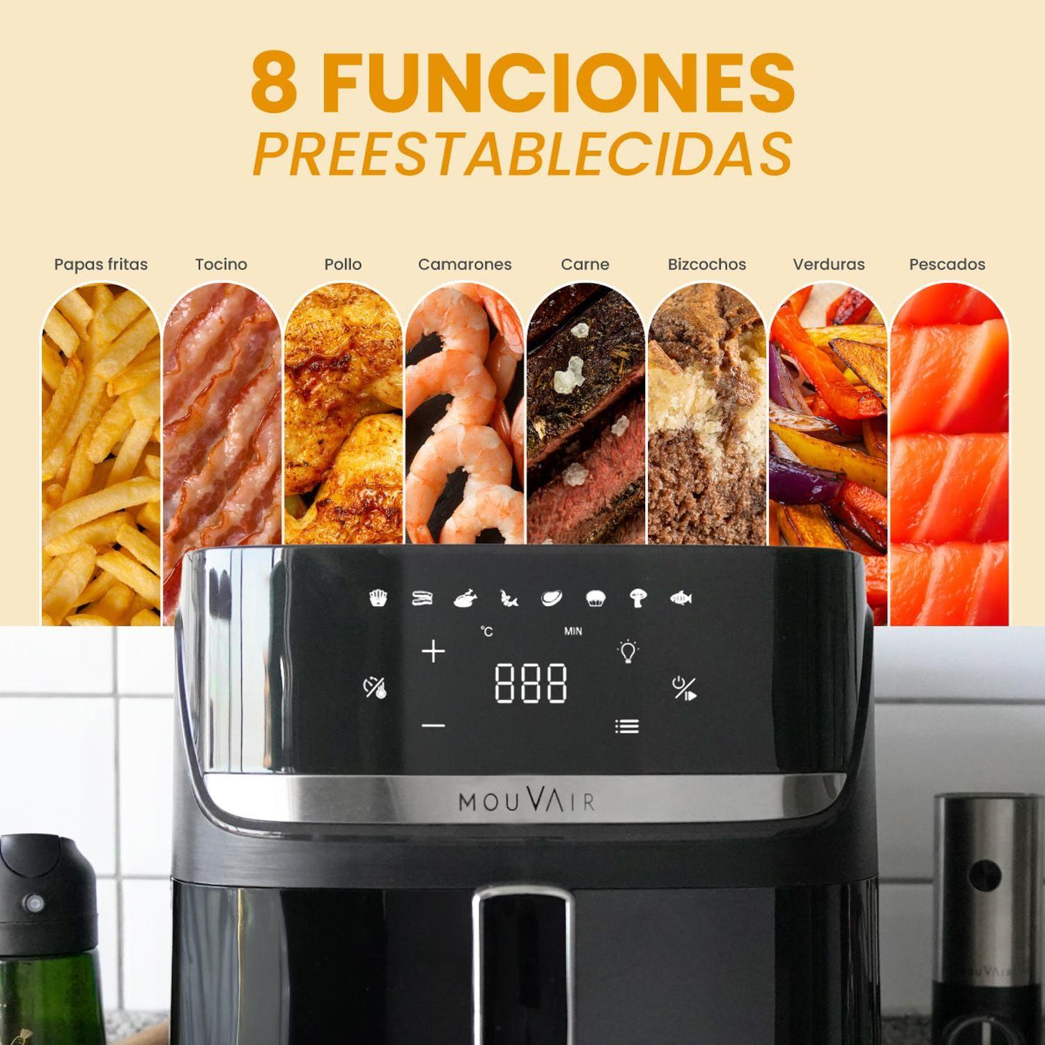 Freidora de Aire 7,6L Mouvair Supreme-6