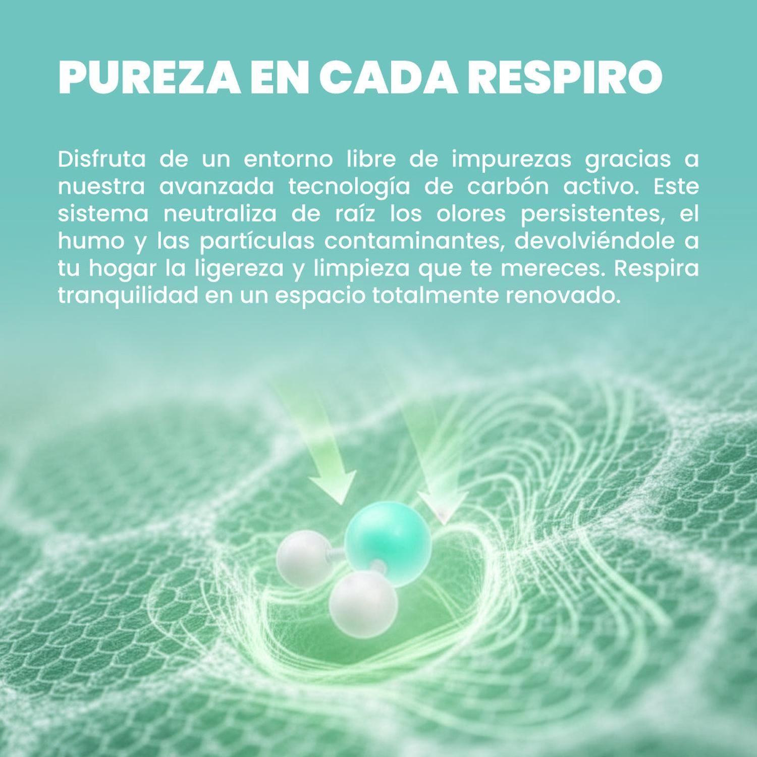 Purificador de Aire Mouvair Om + Filtro HEPA H13-3