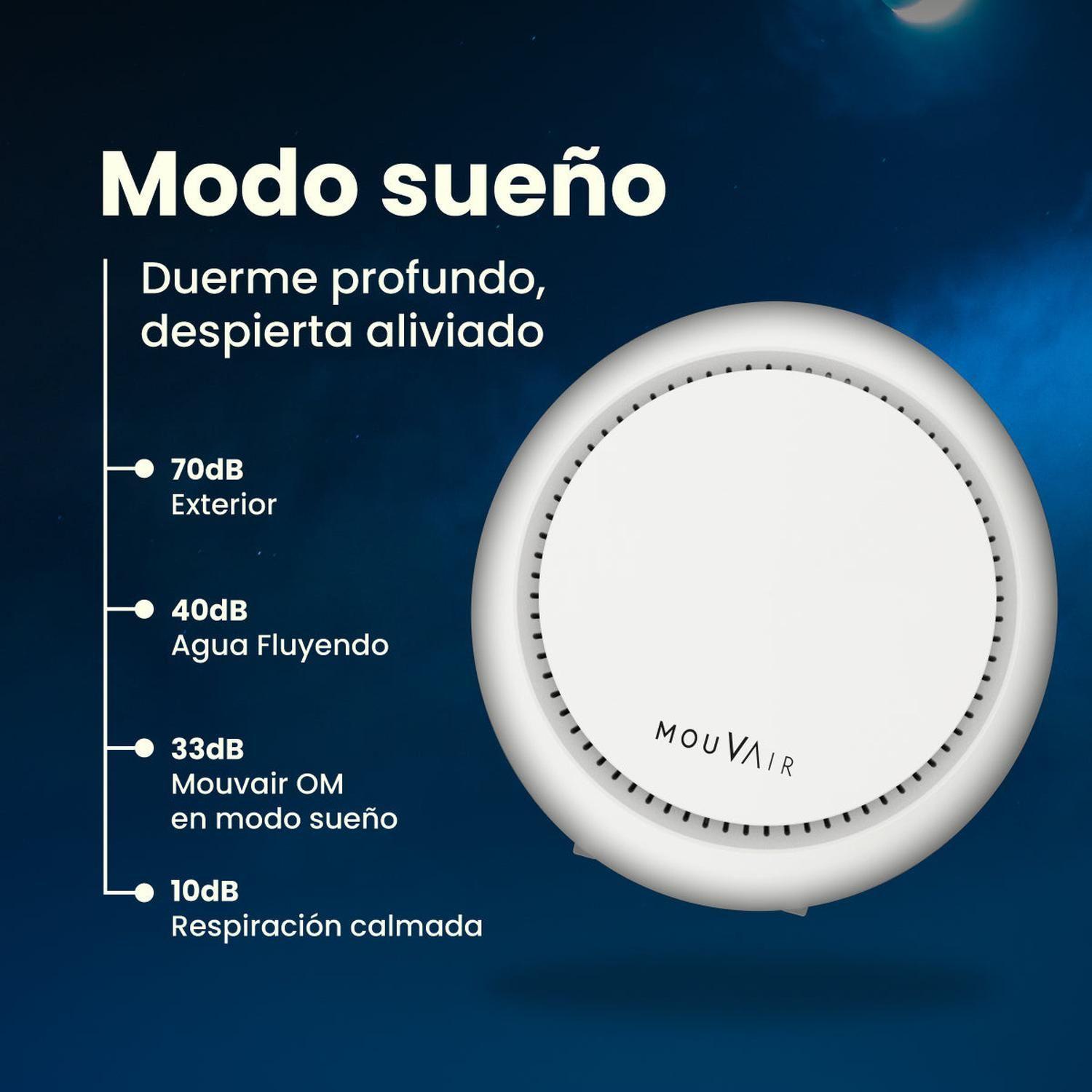Purificador de Aire Mouvair Om + Filtro HEPA H13-5