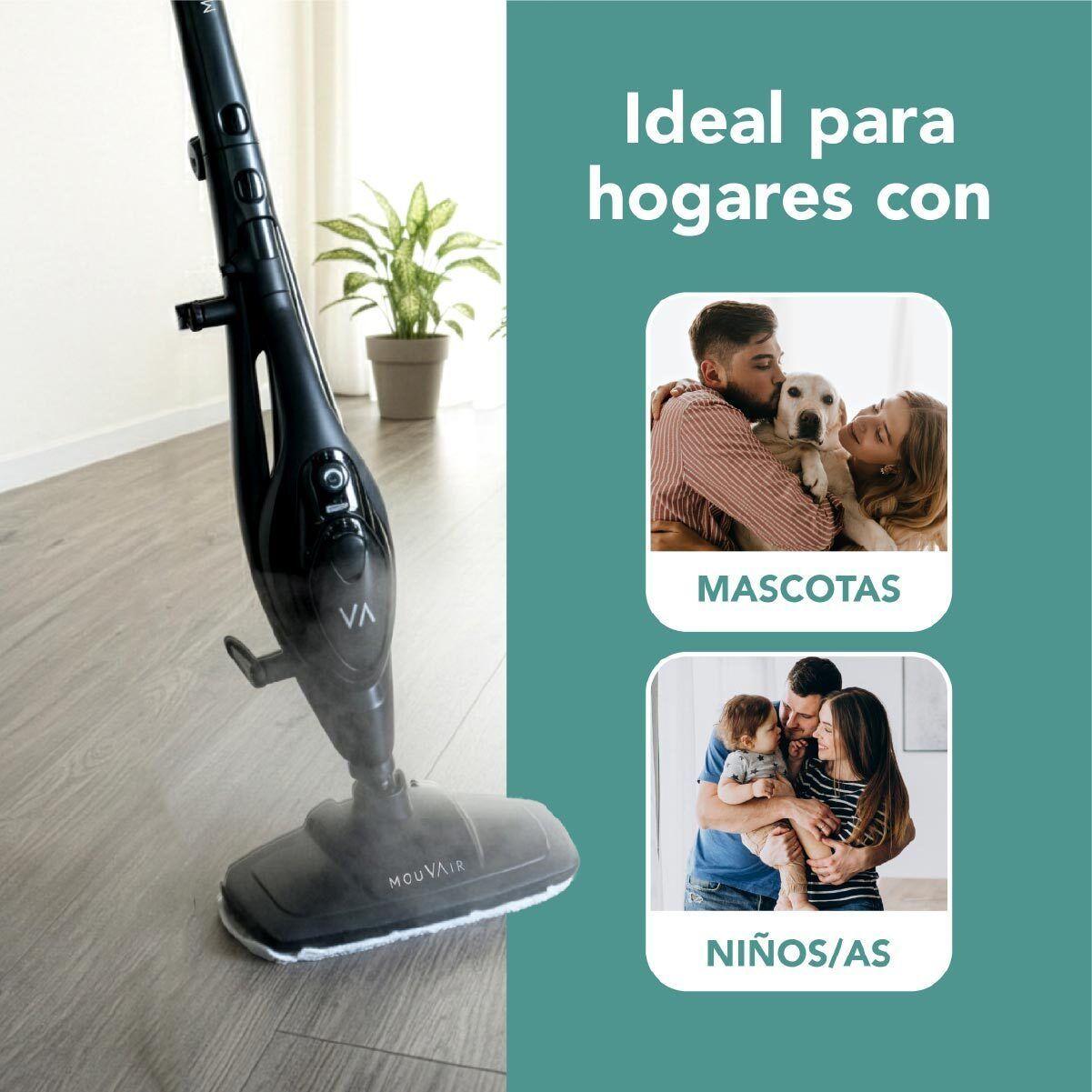 Mopa de Vapor 8 en 1 Mouvair Steam-8