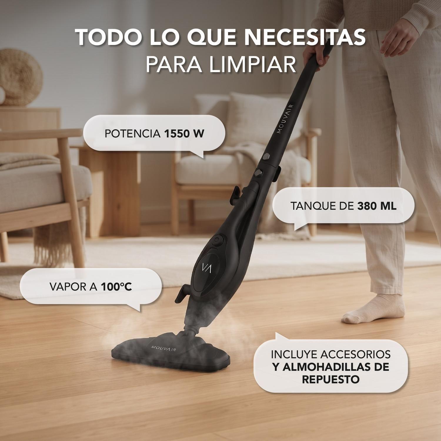 Mopa de Vapor 8 en 1 Mouvair Steam-5