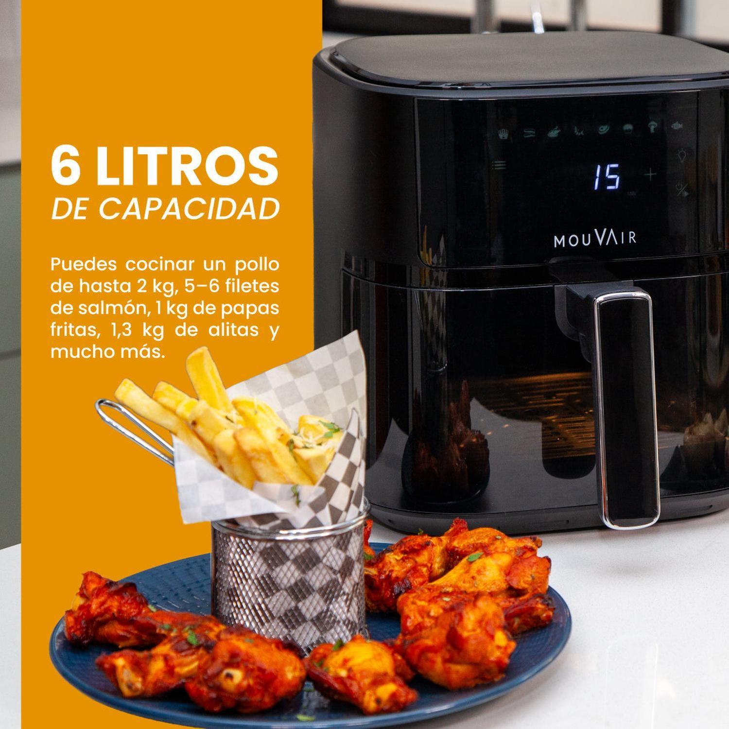 Freidora de Aire 6L Mouvair Clear Fry-3