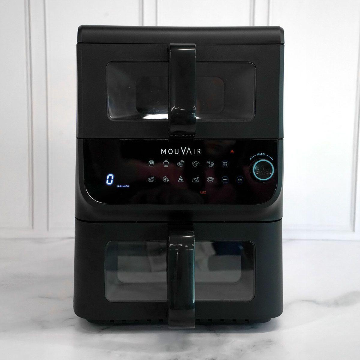 Freidora de Aire Mouvair Duo 10L Vertical Doble Cesta-2