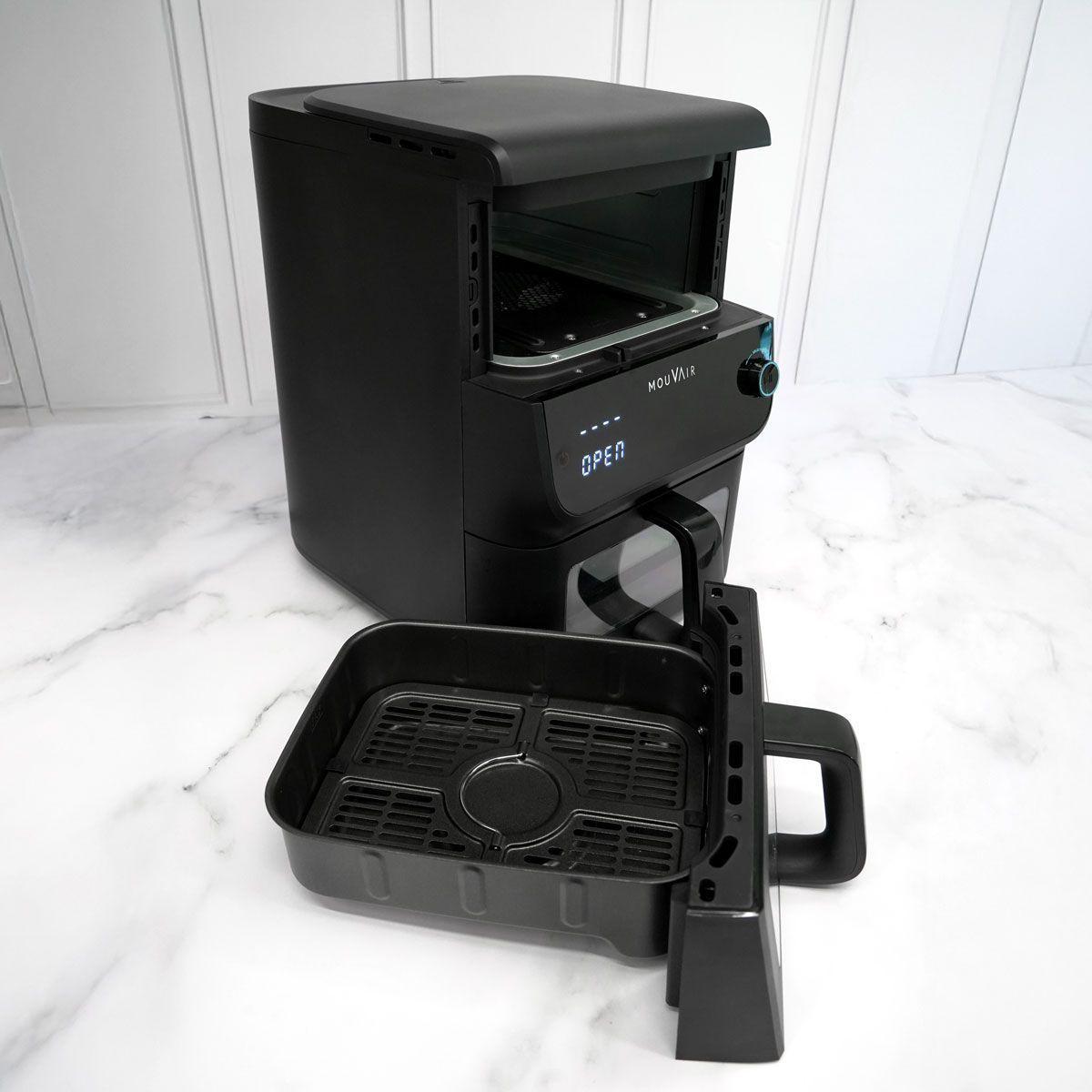 Freidora de Aire Mouvair Duo 10L Vertical Doble Cesta-4