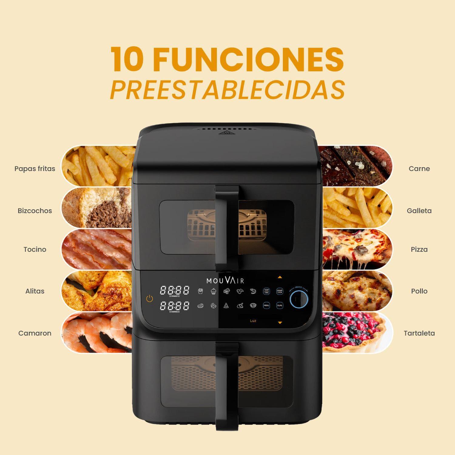 Freidora de aire Duo 10L-2