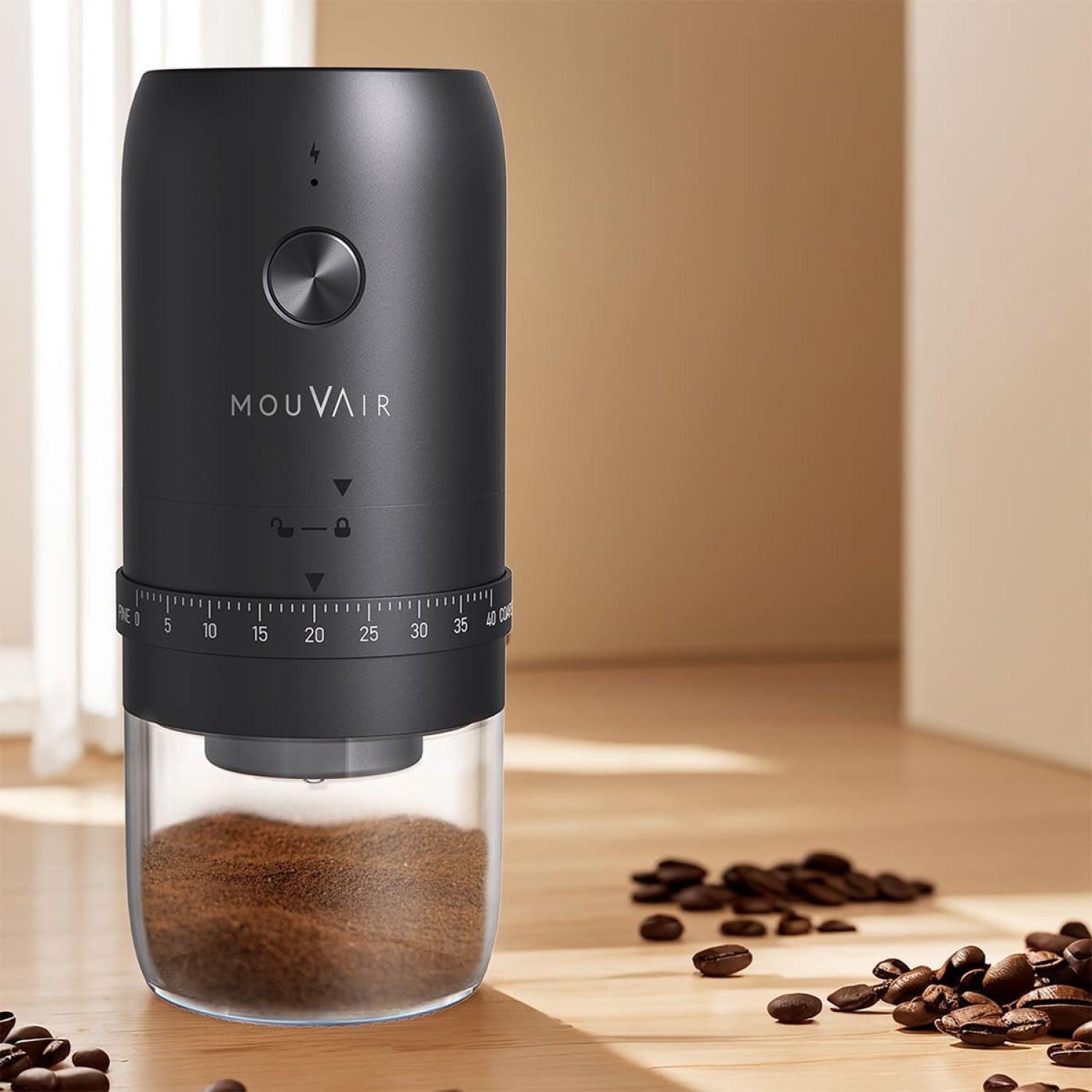 Molinillo de Café Eléctrico Ajustable Pro con Muelas de Acero-3