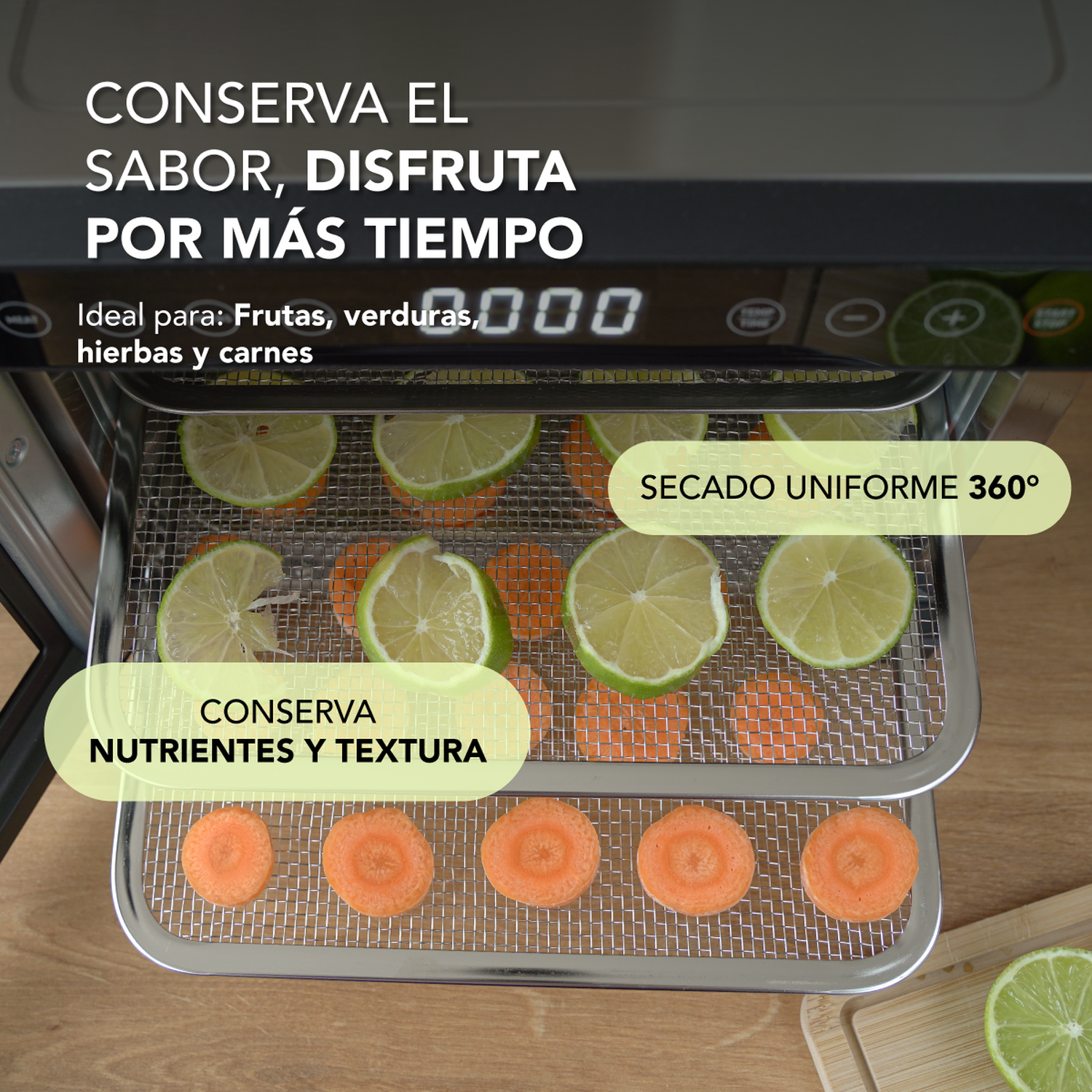Deshidratador de Alimentos Mouvair Dry-2