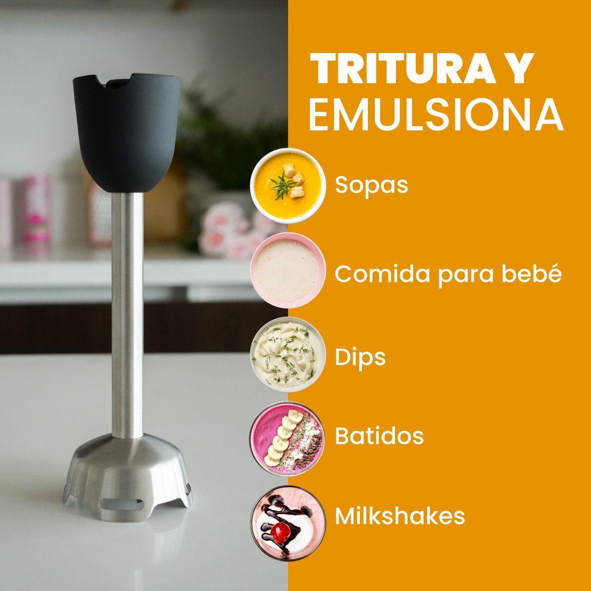 Minipimer y Batidora Mouvair Mixer 1300W-4