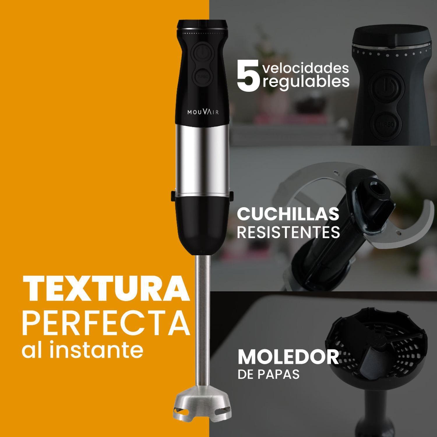 Minipimer y Batidora Mouvair Mixer 1300W-2